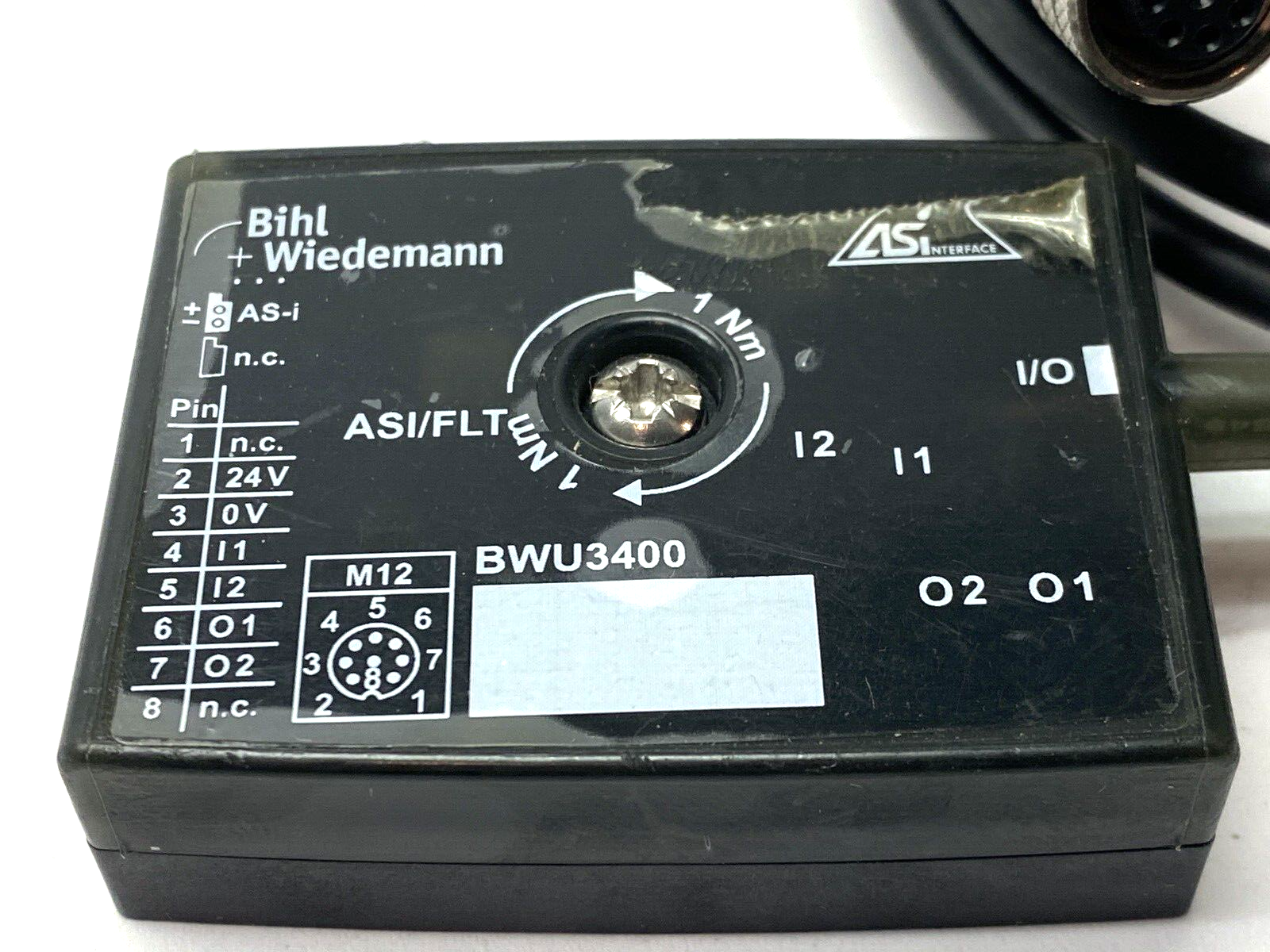 Bihl+Wiedemann BWU3400 Active Distributor AS-i, 2I/2O IP67 17329 - Maverick Industrial Sales