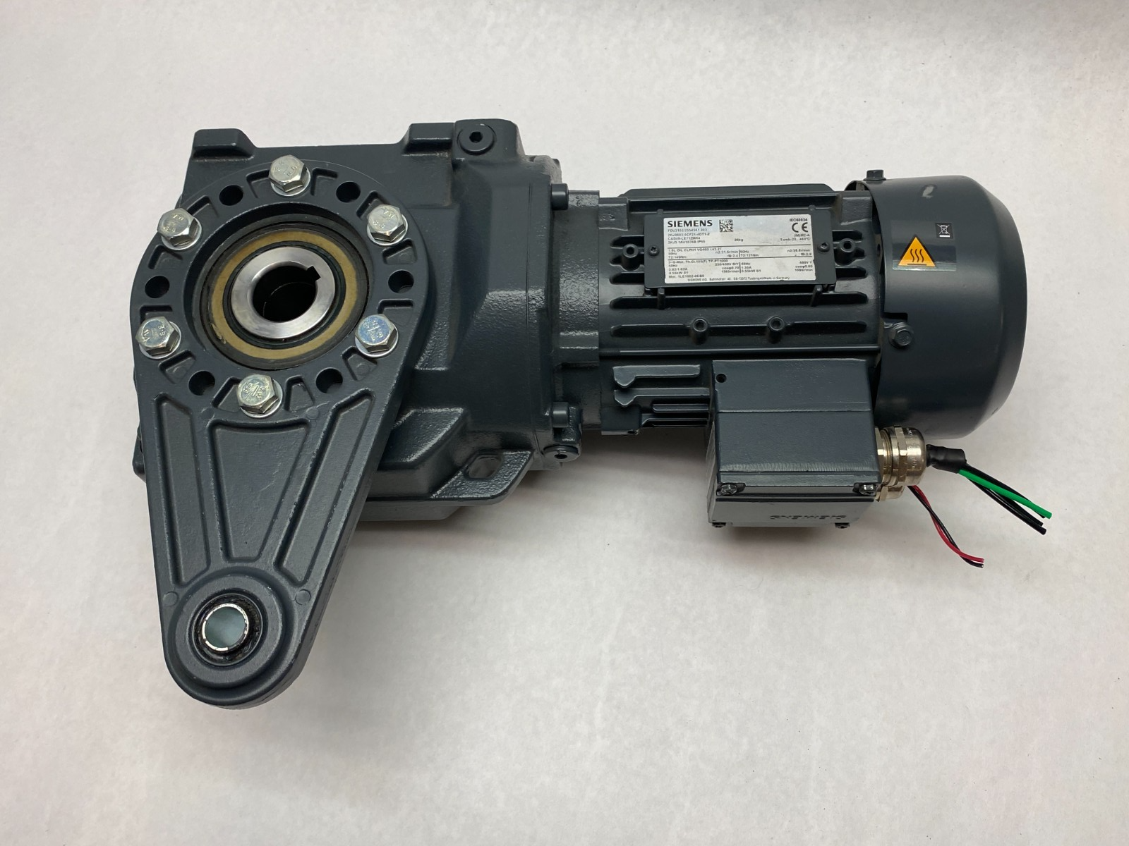2KJ3603-5CF21-4DT1-Z+CAD49-LE71ZMK4 | Siemens SIMOGEAR Geared Motor - Used - Maverick Industrial Sales