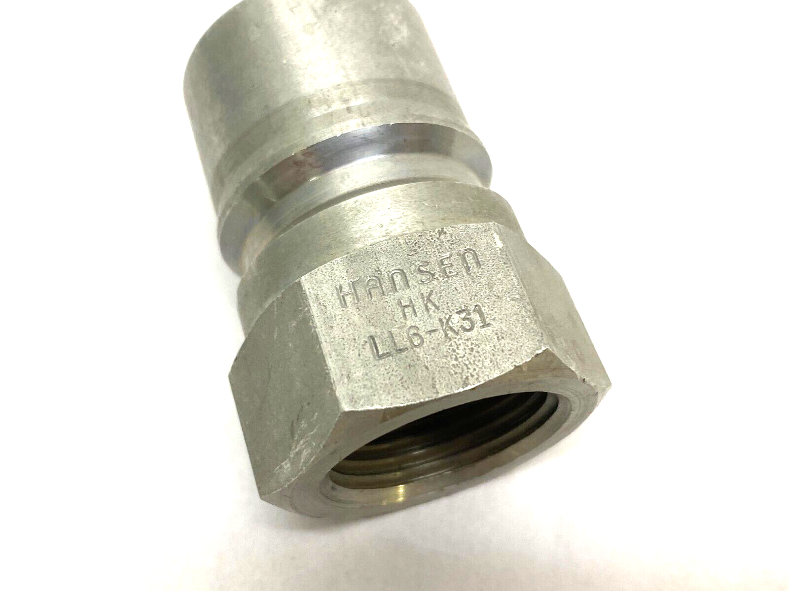 Hansen Coupling HK LL6-K31 Hydraulic Quick-Connect Coupling Plug 3/4" - Maverick Industrial Sales