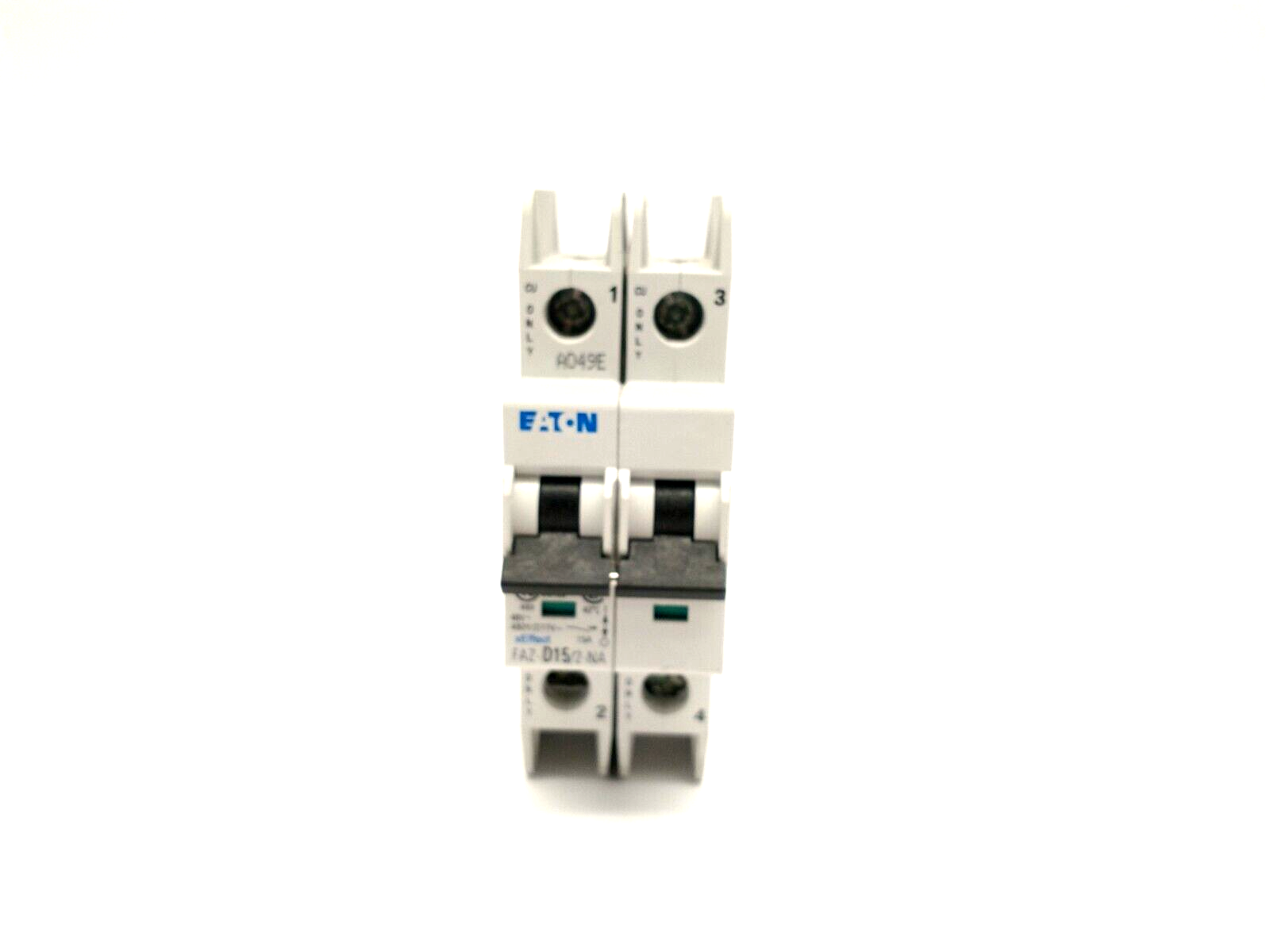 Eaton FAZ-D15/2-NA Minuature Circuit Breaker 2P 15A - Maverick Industrial Sales