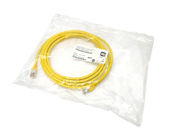 Harting 09474747015 Ethernet Cordset RJI Cable 4x2xAWG26/7 CAT5e PUR, 5.0m - Maverick Industrial Sales