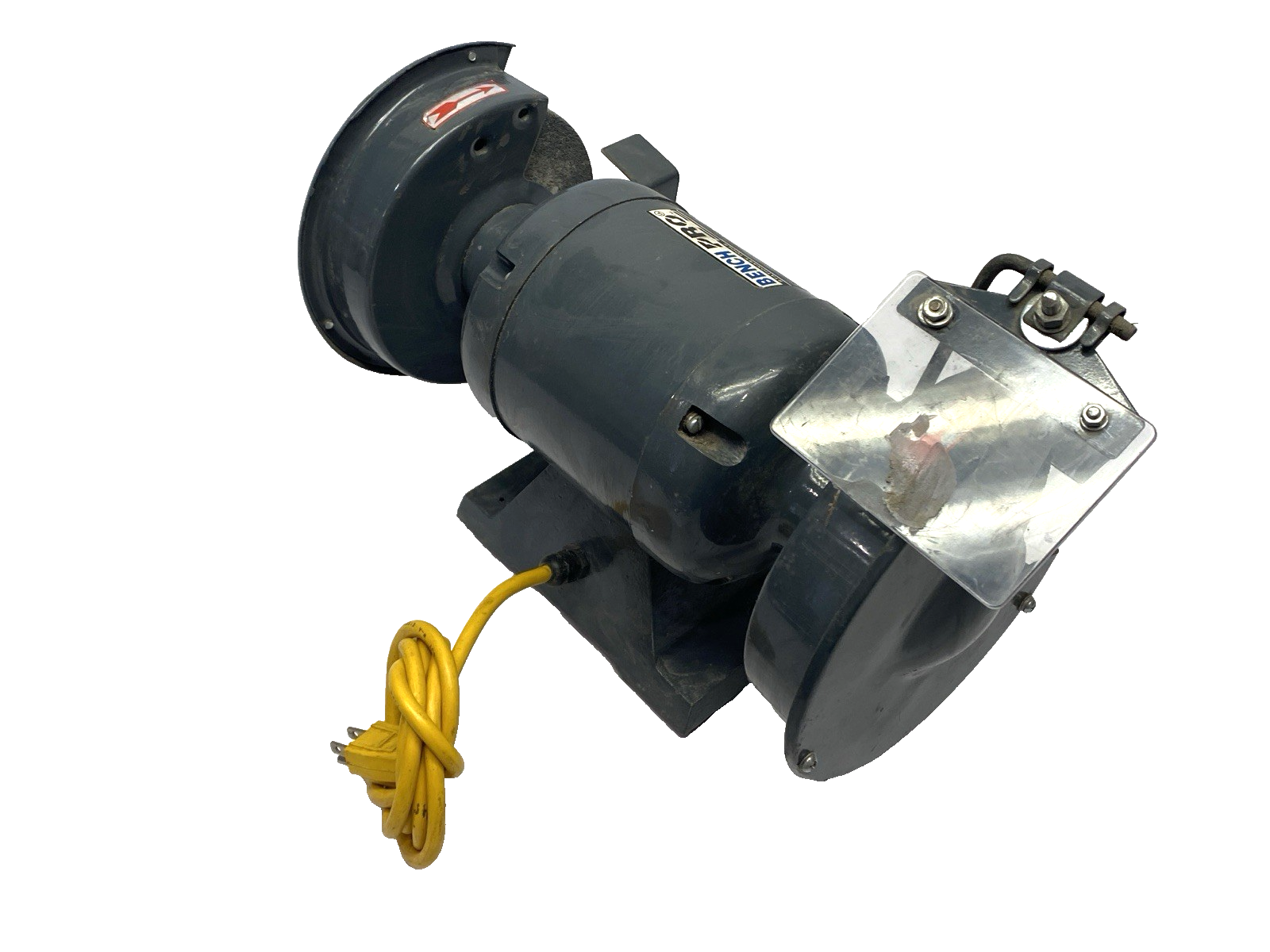 BG6 | Bench Pro Electric Bench Grinder 6" 3450RPM DAMAGED & MISSING EYE SHIELDS - Used - Maverick Industrial Sales