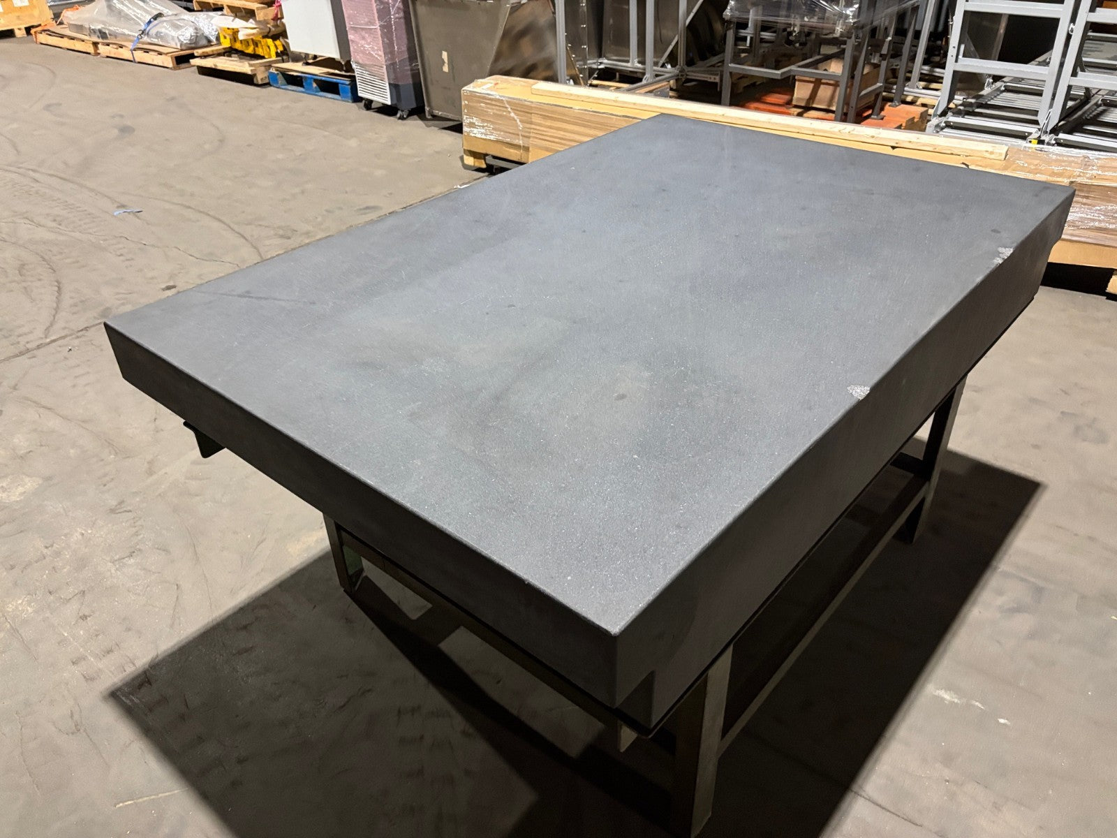 Continental Granite Corp 48x72x10-2 Grade A, Class 1, Black Inspection Table - Maverick Industrial Sales