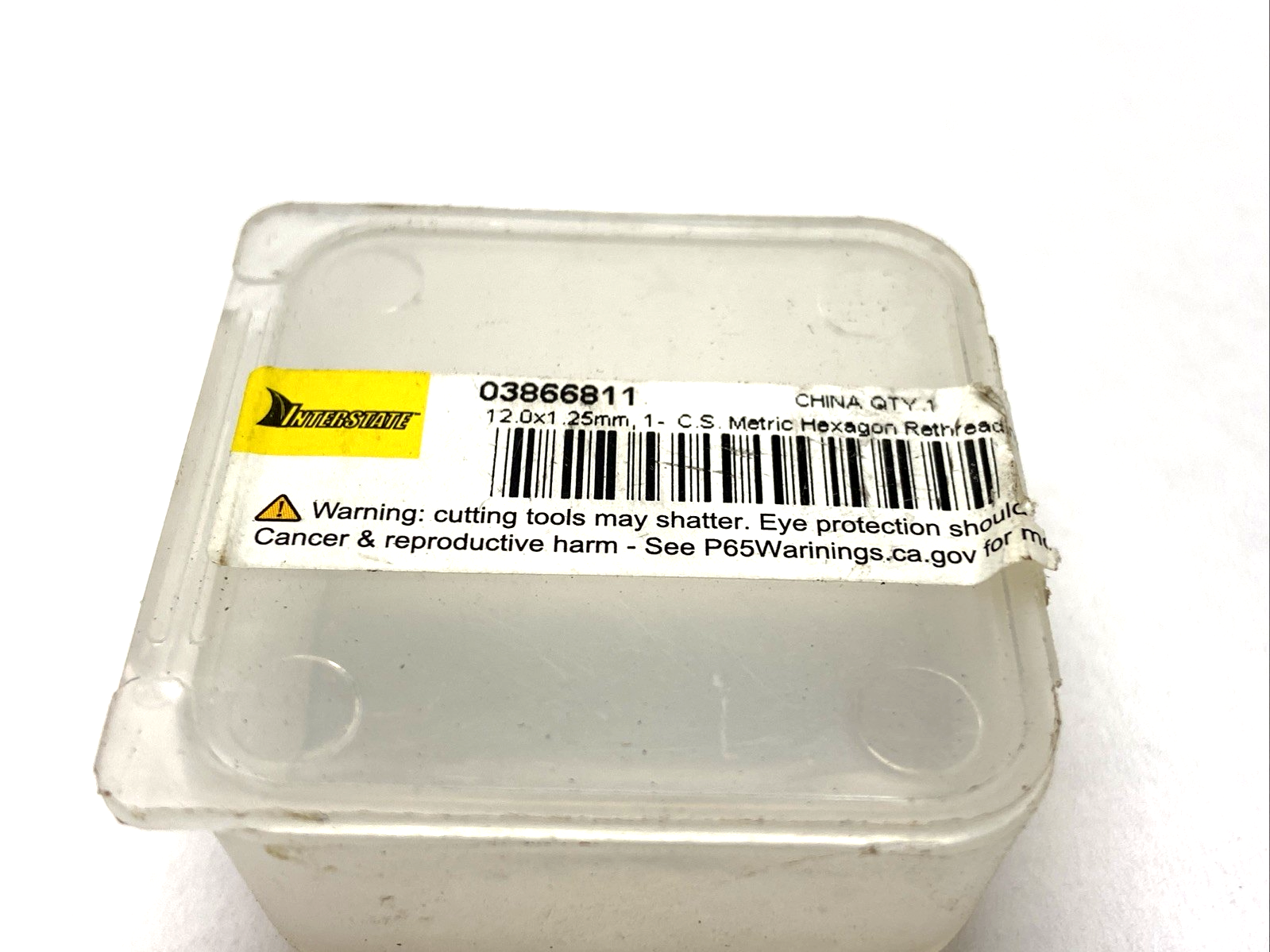 Interstate 03866811 Metric Hexagon Rethreading Die Carbon Steel 12.0 x 1.25mm - Maverick Industrial Sales