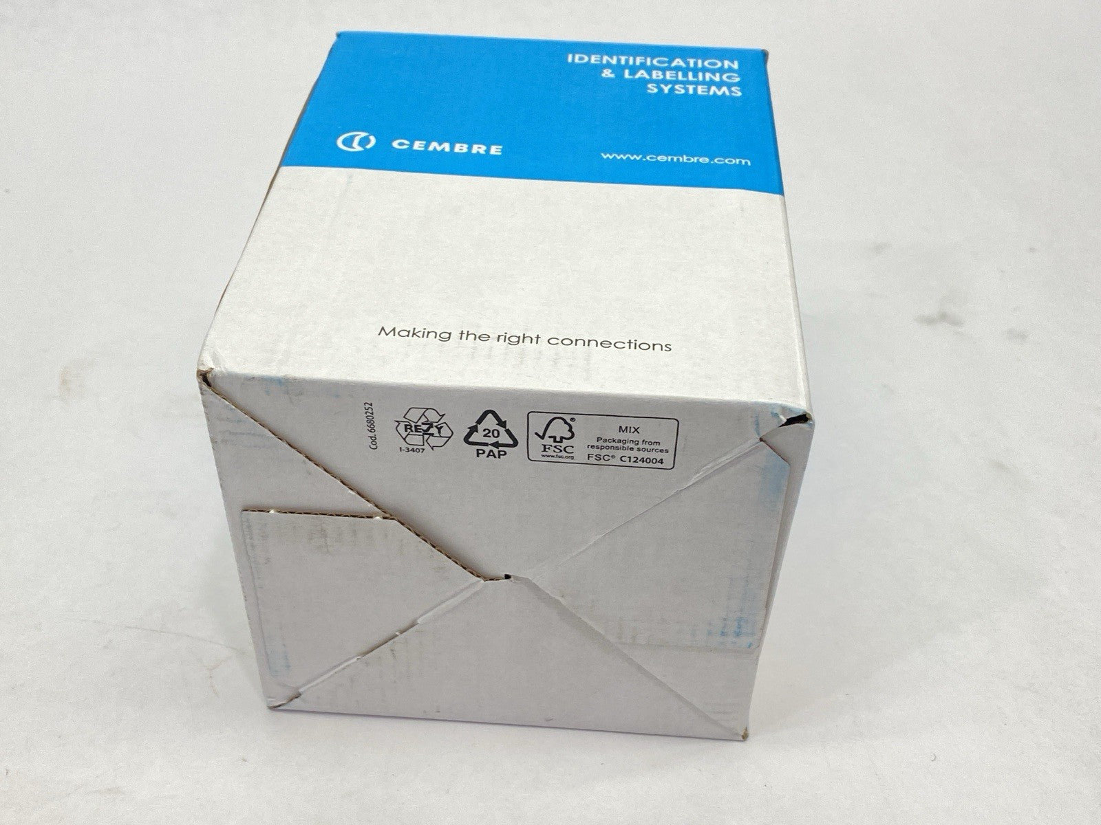 Cembre 41098 Terminal Block Tags MG-CPM-01 QTY OF 1960 - Maverick Industrial Sales