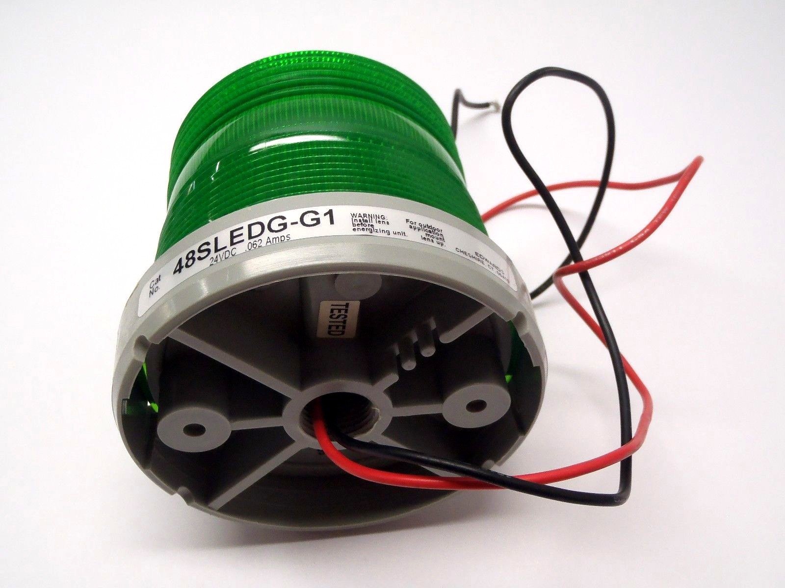 Edwards AdaptaBeacon 48SLEDG-G1 Visual Signaling Appliance 24VDC - Used - Maverick Industrial Sales