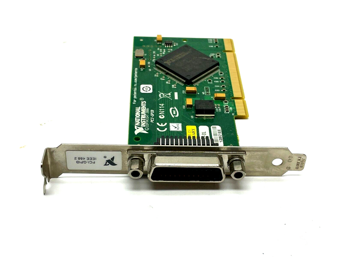 National Instrument Module Sound Card PCI-GPIB | National Instruments PCI-GPIB Instrument Control Card IEEE ...
