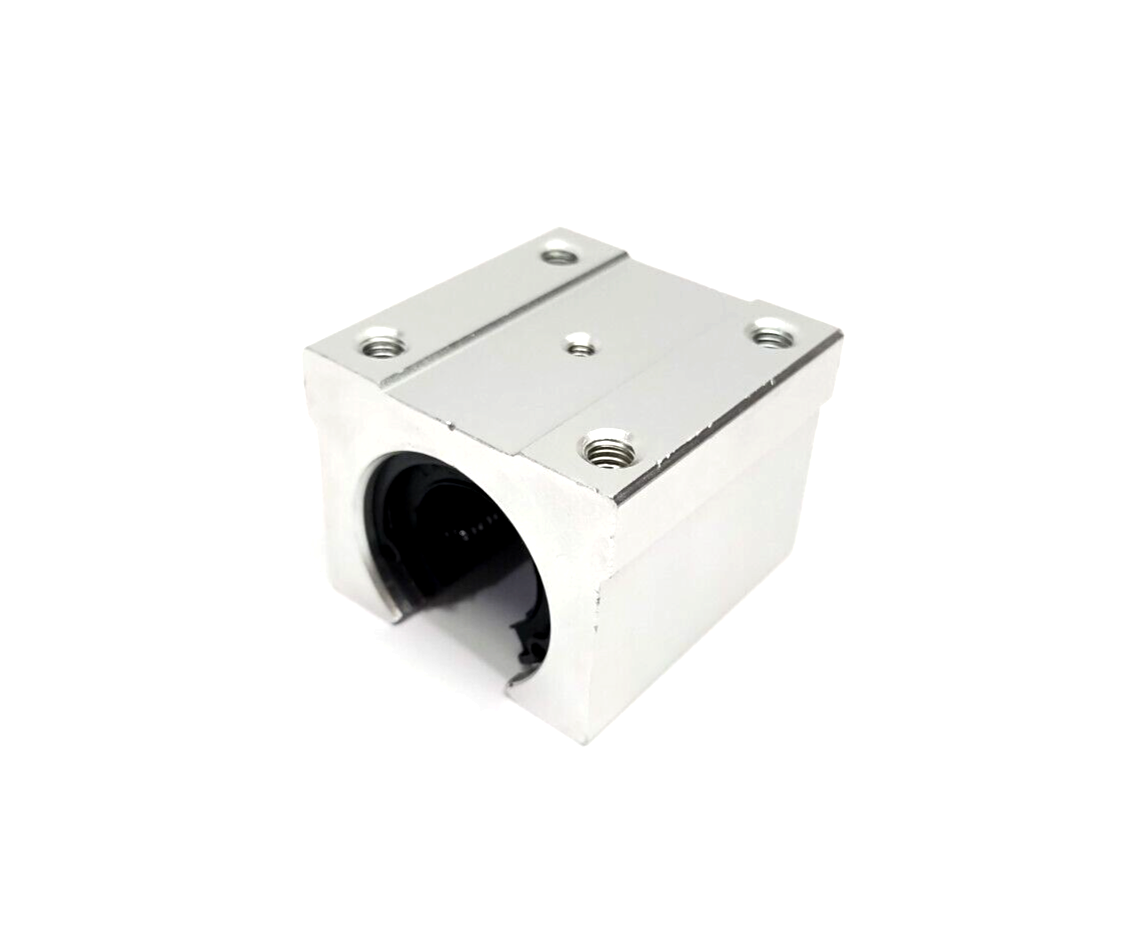 LM20UUOP Block Style Linear Bearing, Open Sliding Linear Motion Bearing, 20mm - Maverick Industrial Sales