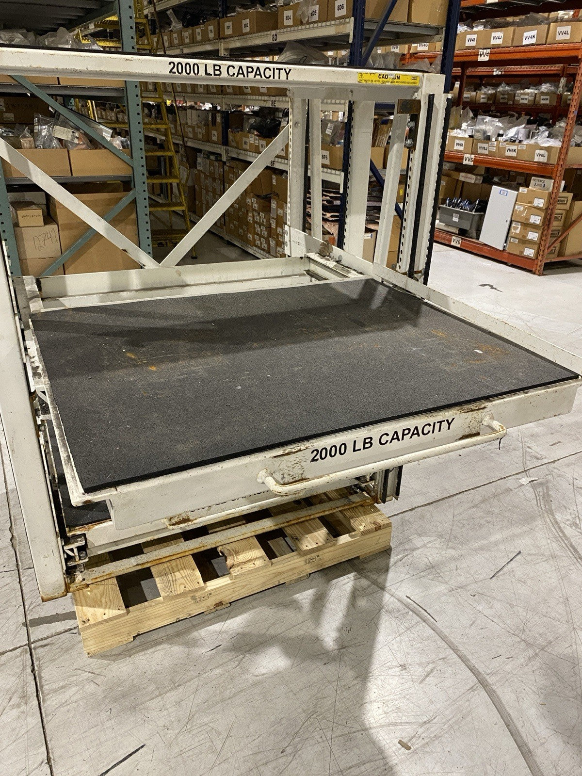 SI 2000 42X34-2-60 | Proper Storage Systems Manual Roll Out Storage Die Shelving - Used - Maverick Industrial Sales
