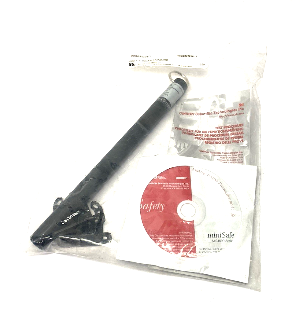 STI Omron 99803-0010 Doc Kit, MS4800 Standard, Object Test Kit - Maverick Industrial Sales
