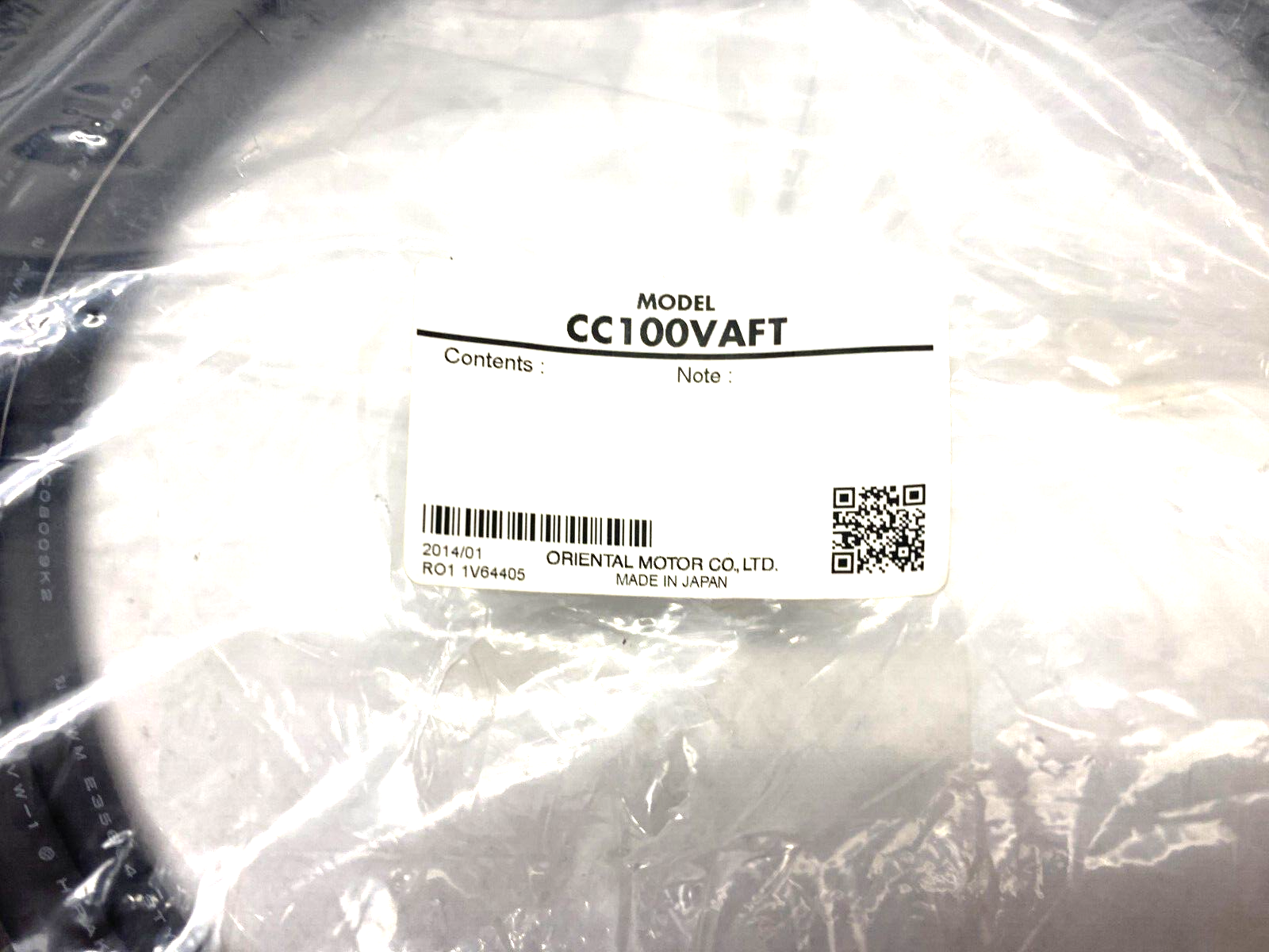 Oriental Motor CC100VAFT Motor Extension Cable AR Series 10m - New - Maverick Industrial Sales