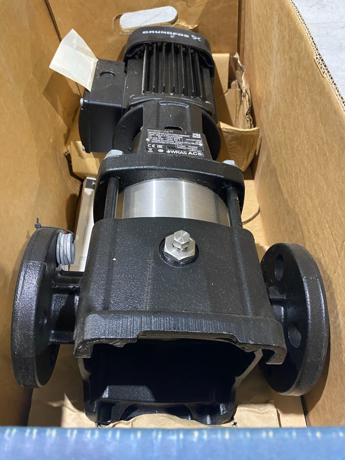 Grundfos CR3-5 A-FGJ-A-E-HQQE Multistage Vertical Vacuum Pump 3-Ph 97772362 - Maverick Industrial Sales