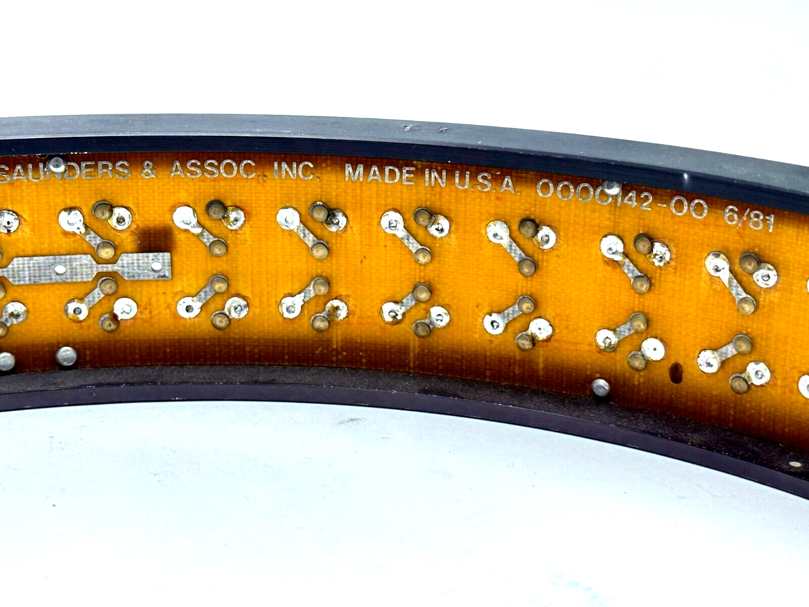 Saunders & Associates 0000142-00 6/81 Test Wheel - Used - Maverick Industrial Sales