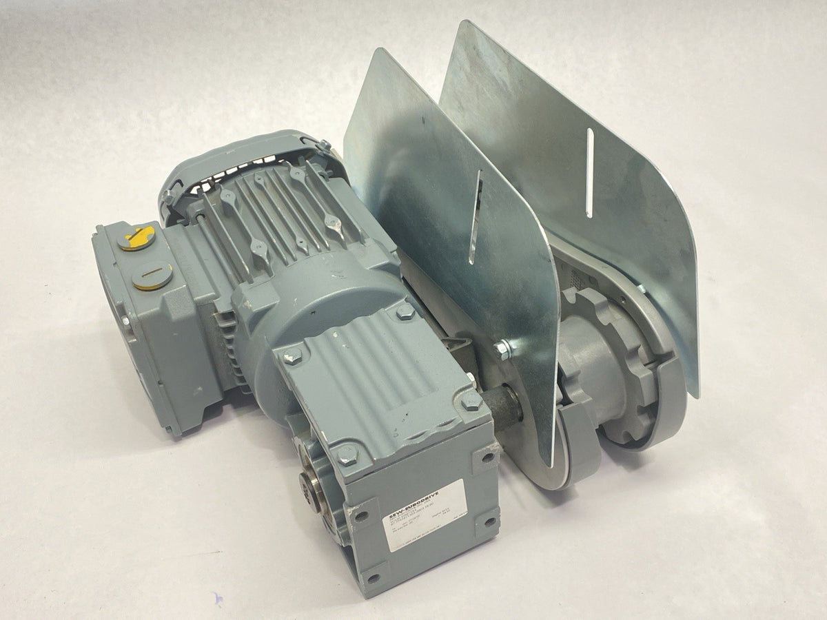 Sew-Eurodrive WA20DRS71S4 Gearmotor 1700RPM 460V 3PH w/ Flexlink XBEB 0A85MNLP - Maverick Industrial Sales
