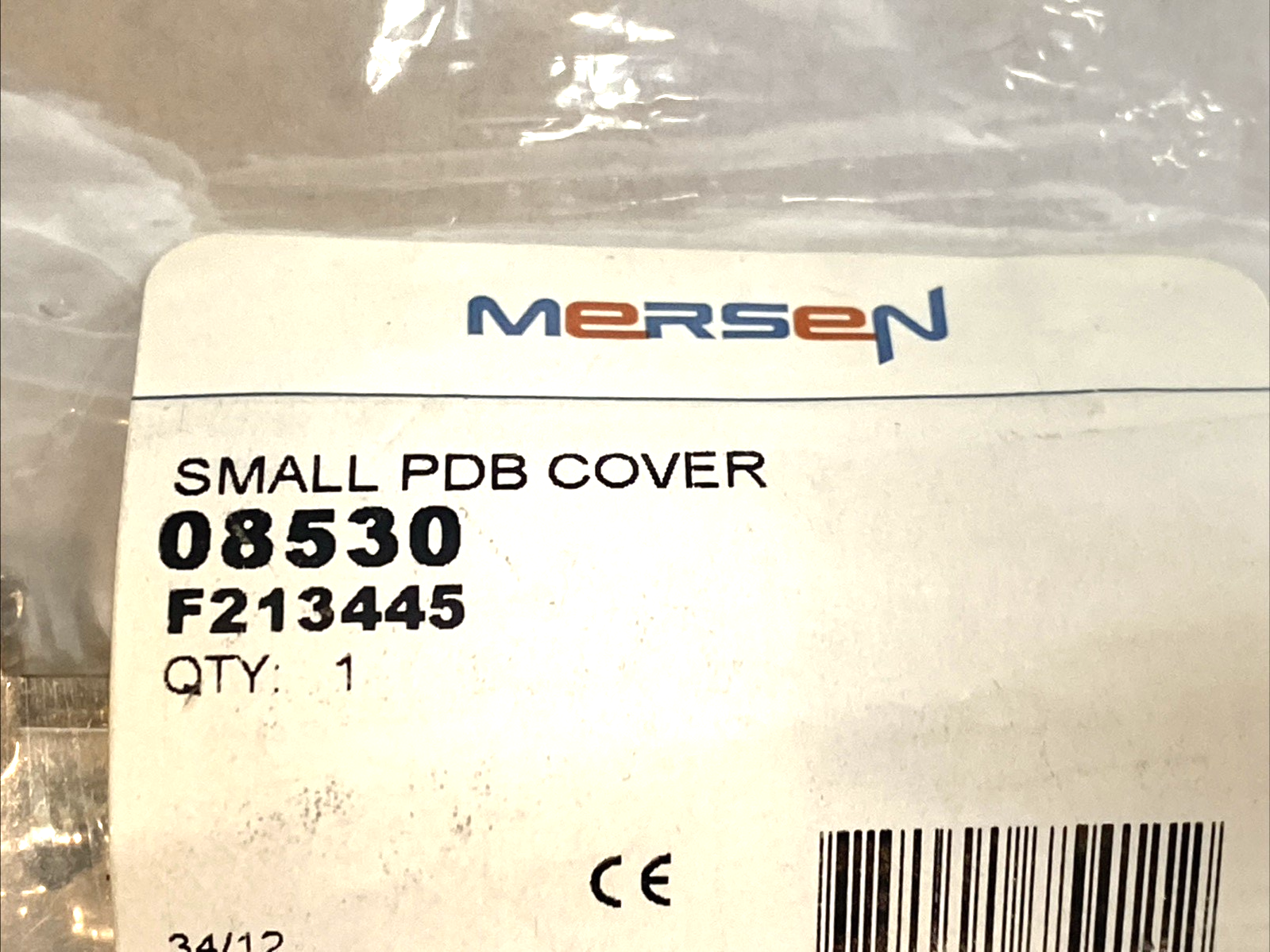 08530 | Mersen Mini PDB Safety Cover Kit Polycarbonate LOT OF 2 - New - Maverick Industrial Sales