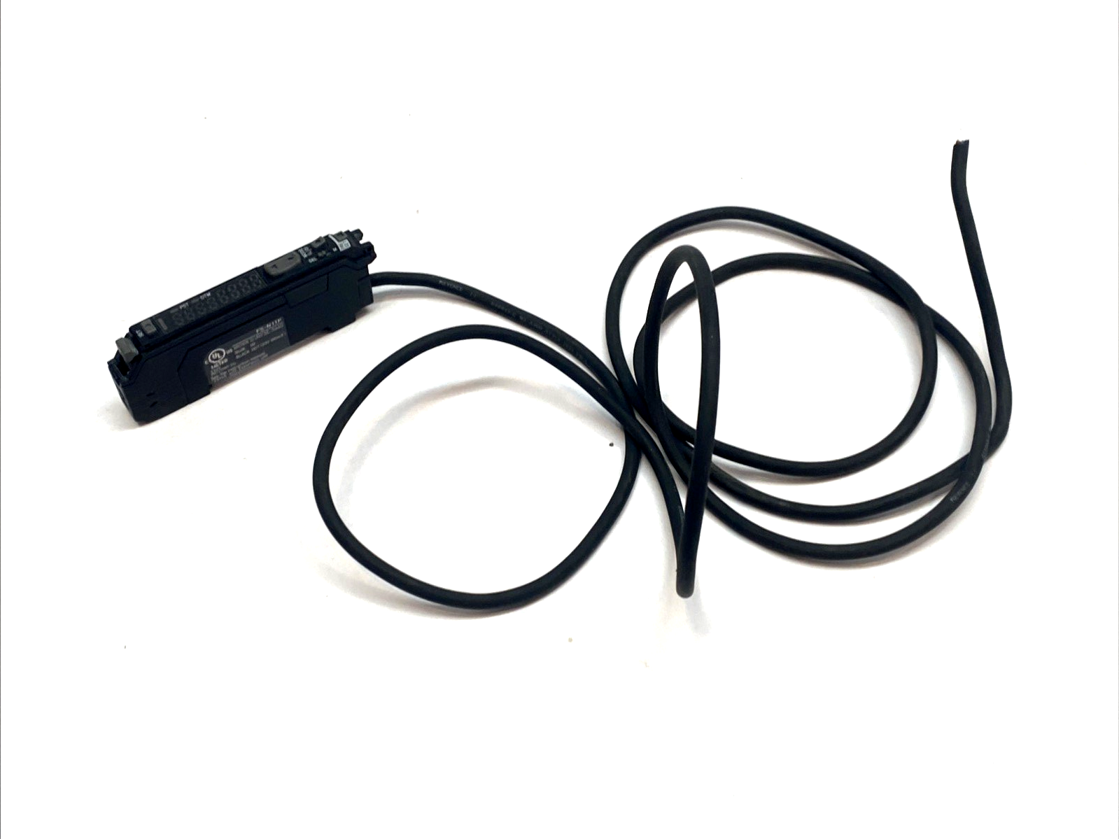 FS-N11P | Keyence Fiber Optic Amplifier Main Unit MISSING COVER - Used - Maverick Industrial Sales
