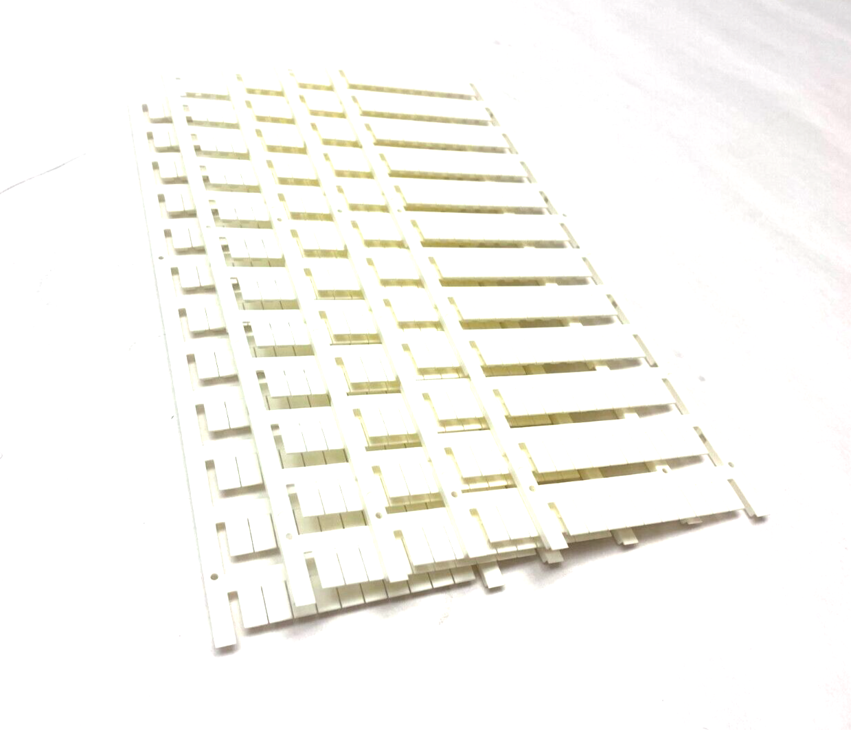 Allen Bradley 1492-MN81 Ser. A Blank Terminal Marker Card White BOX OF 5 SHEETS - Maverick Industrial Sales