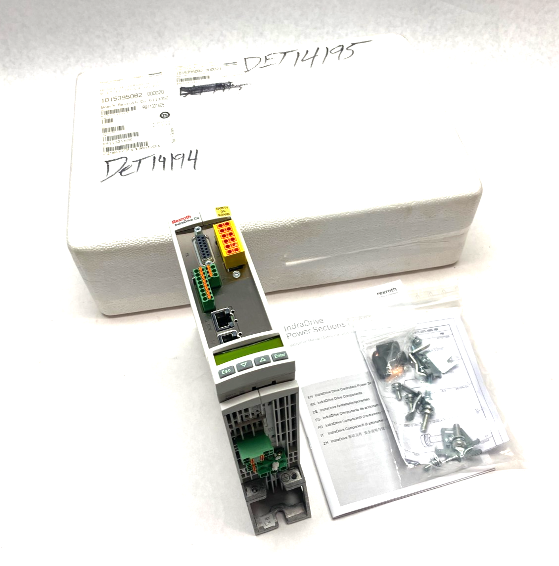 Bosch Rexroth R911331605 Comp. Converter HCS01.1E-W0008-A-03-B-ET-EC-NN-L4-NN-FW - Maverick Industrial Sales