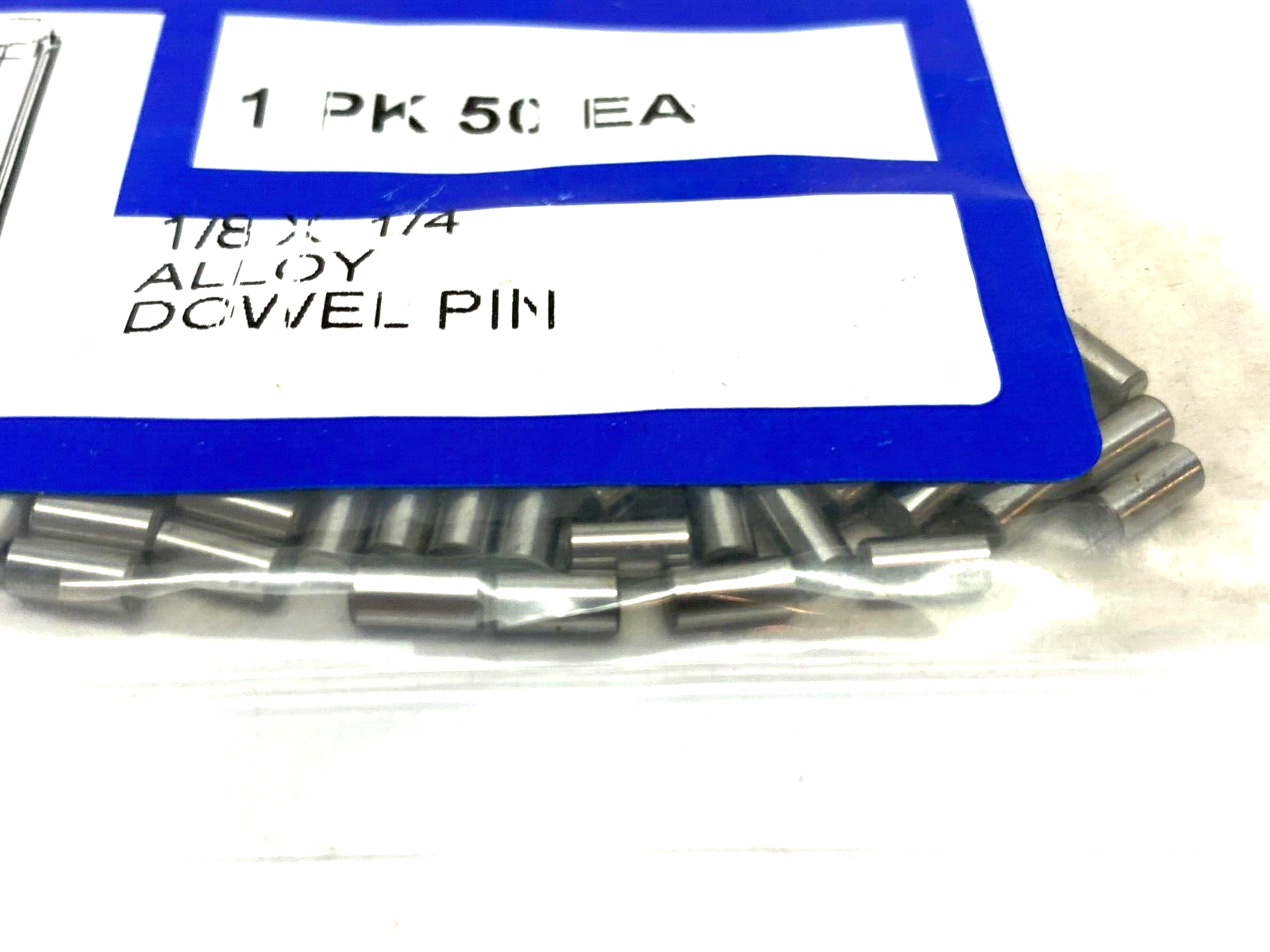 Socket Source DPA02X004US Alloy Dowel Pin 1/8" x 1/4" PKG OF 50 - Maverick Industrial Sales