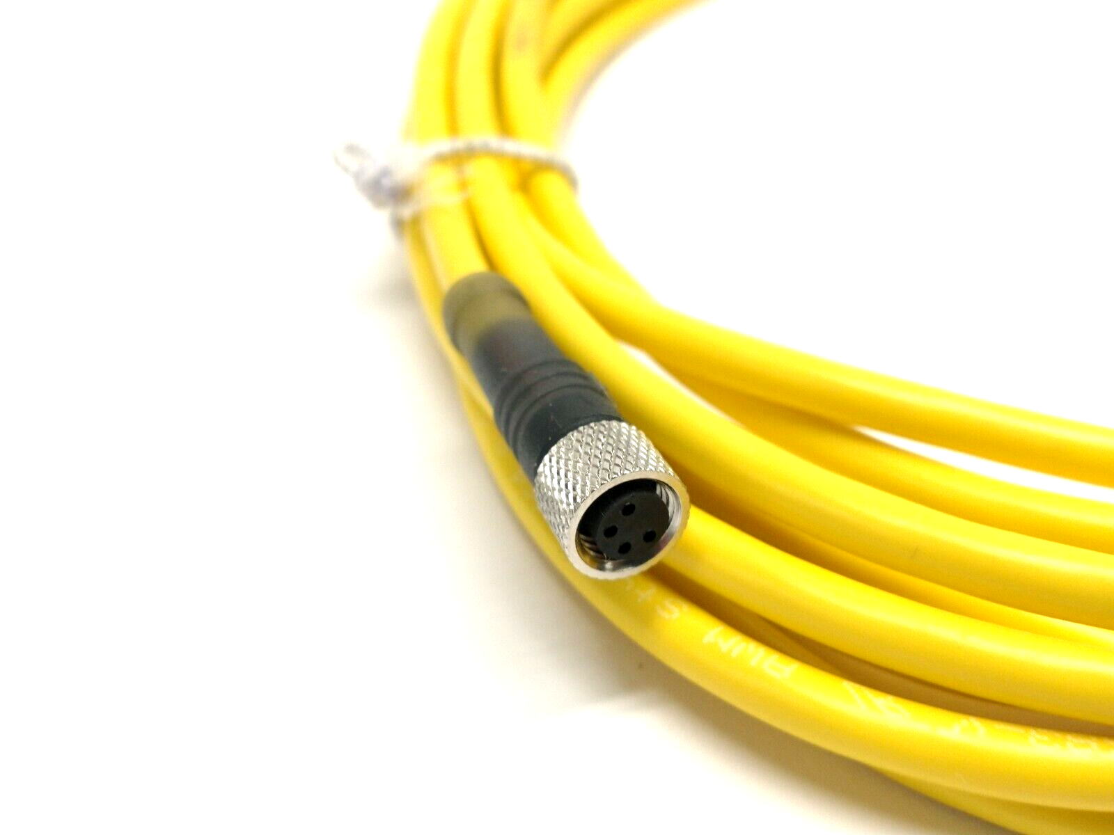 Lumberg Automation RKMV 4-594/5M Single Ended Cordset M8 4-Pin Female To Lead 5m - New – Open box - Maverick Industrial Sales