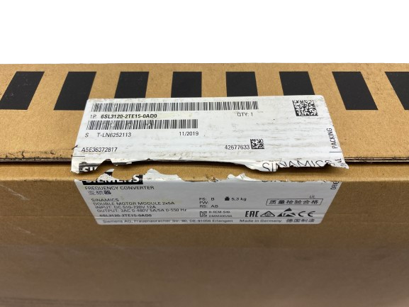 Siemens 6SL3120-2TE15-0AD0 SINAMICS Frequency Converter Double Motor Module S120 - Maverick Industrial Sales