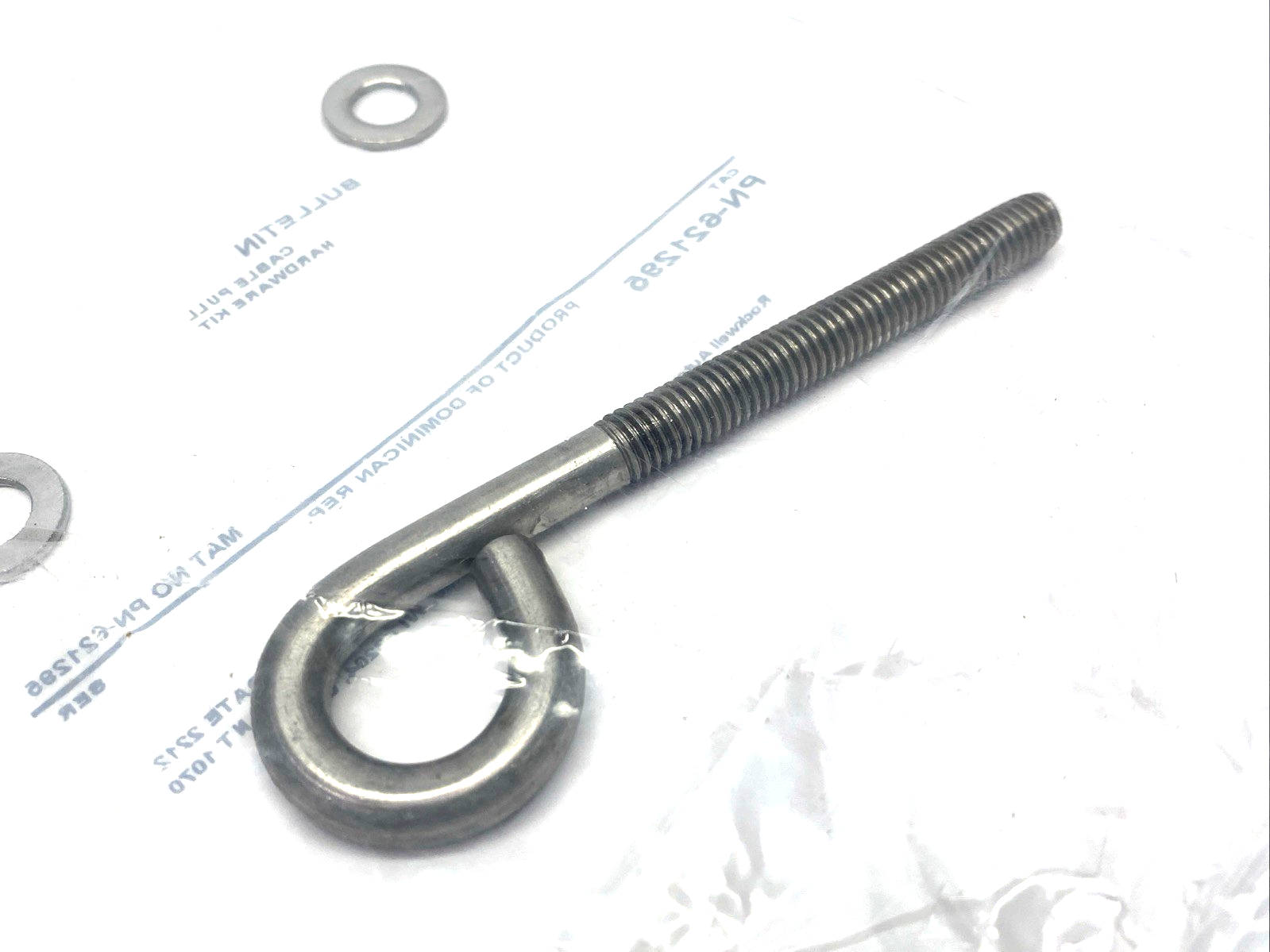 PN-621295 | Allen Bradley Eye Bolt Hardware Kit For Cable Pull Safety Switch 10-PK - New - Maverick Industrial Sales