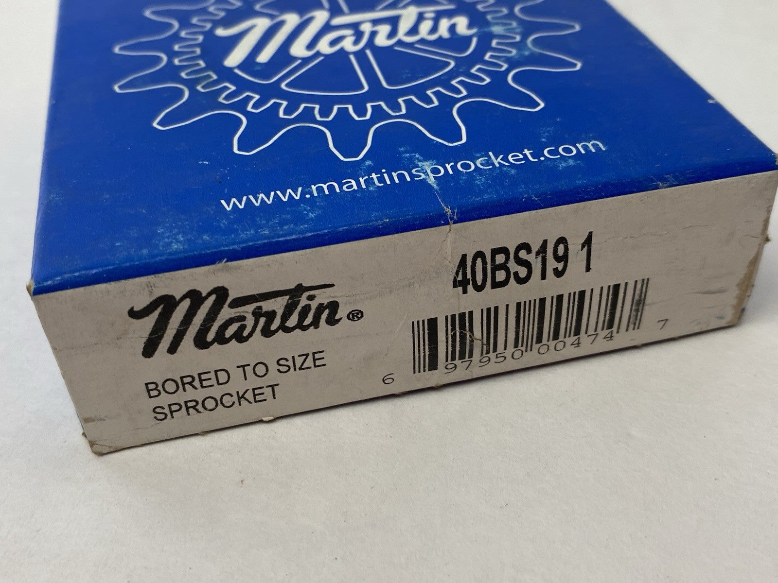 Martin 40BS191 Single Strand Roller Chain Sprocket, 1" Bore, 19-tooth - Maverick Industrial Sales