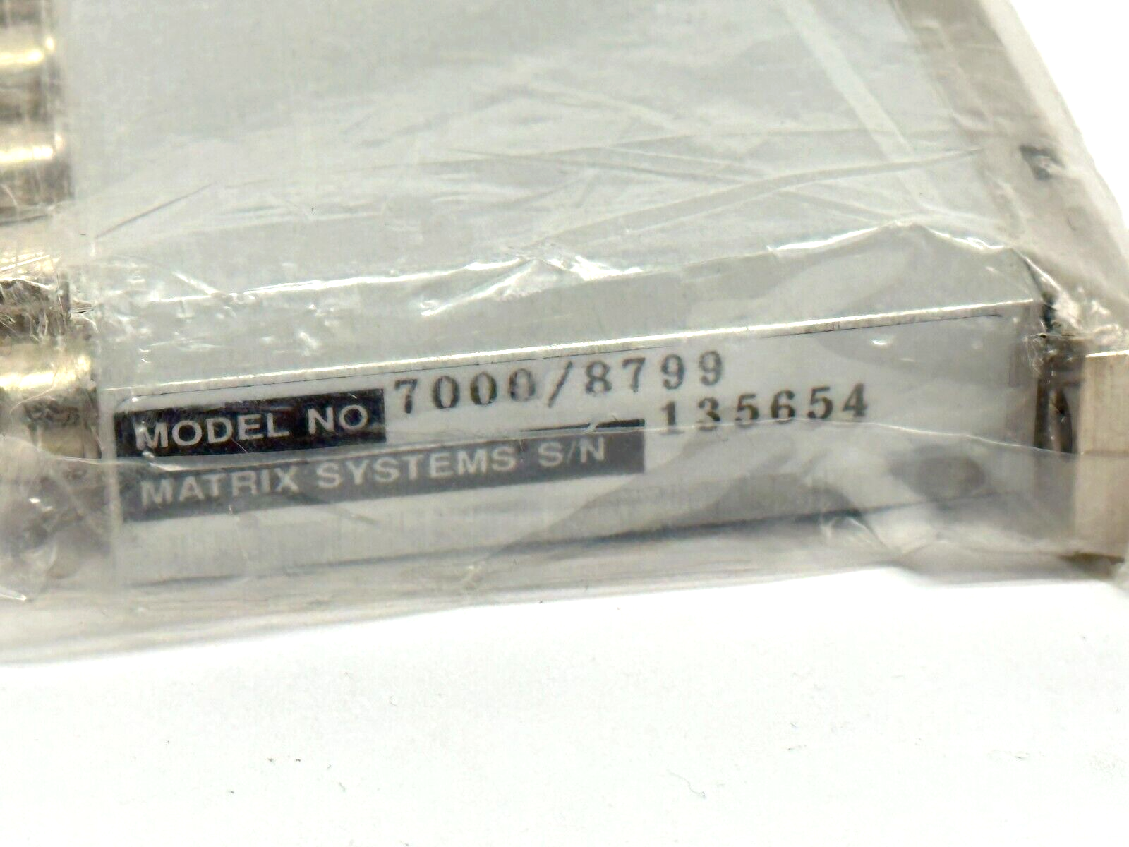 Matrix Systems 7000/8799 Coaxial Relay Module 7000 Series - Maverick Industrial Sales