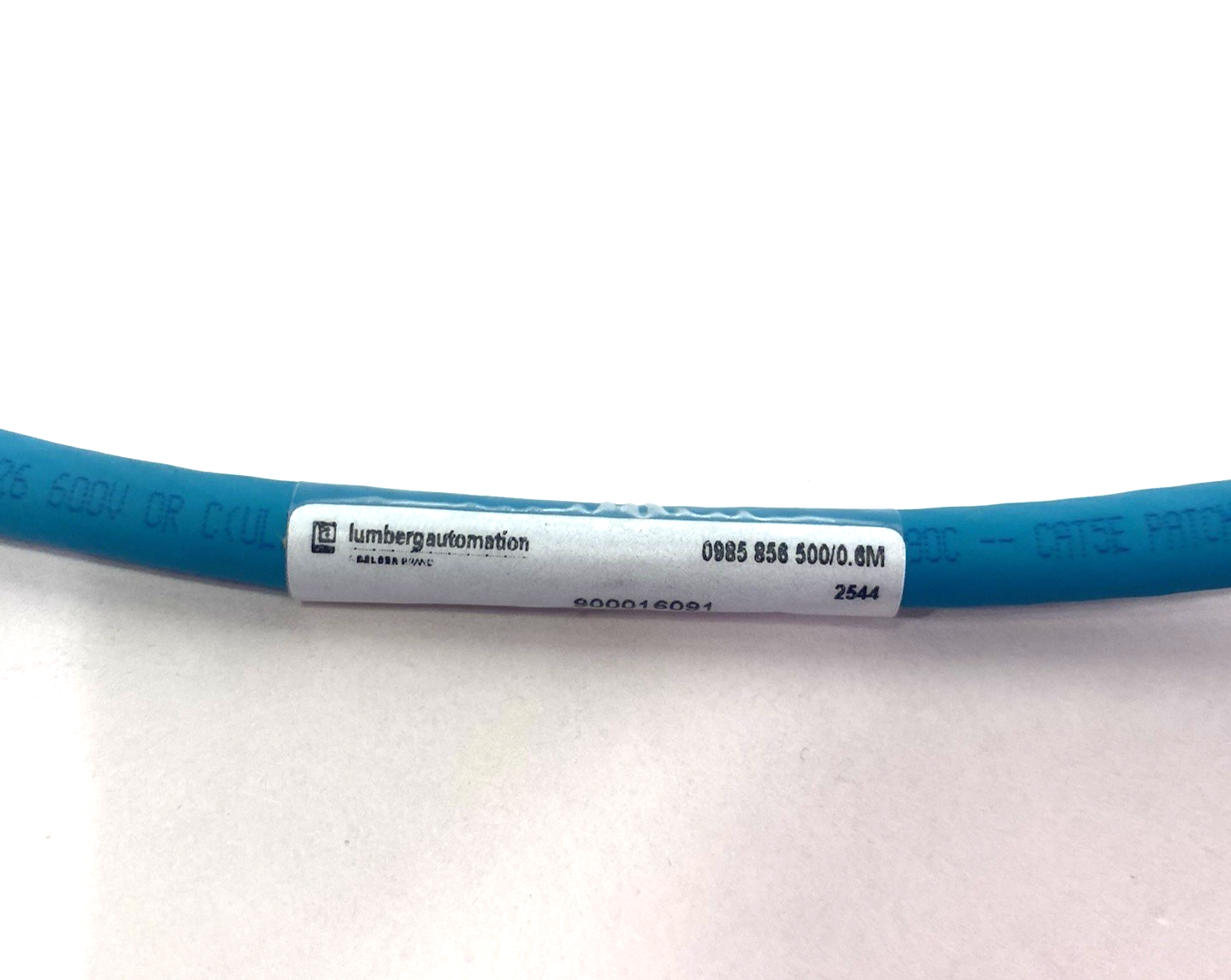 0985 856 500/0.6M | Lumberg Automation Double End EtherNet CAT 5e Cable 900016091 - New – Open box - Maverick Industrial Sales