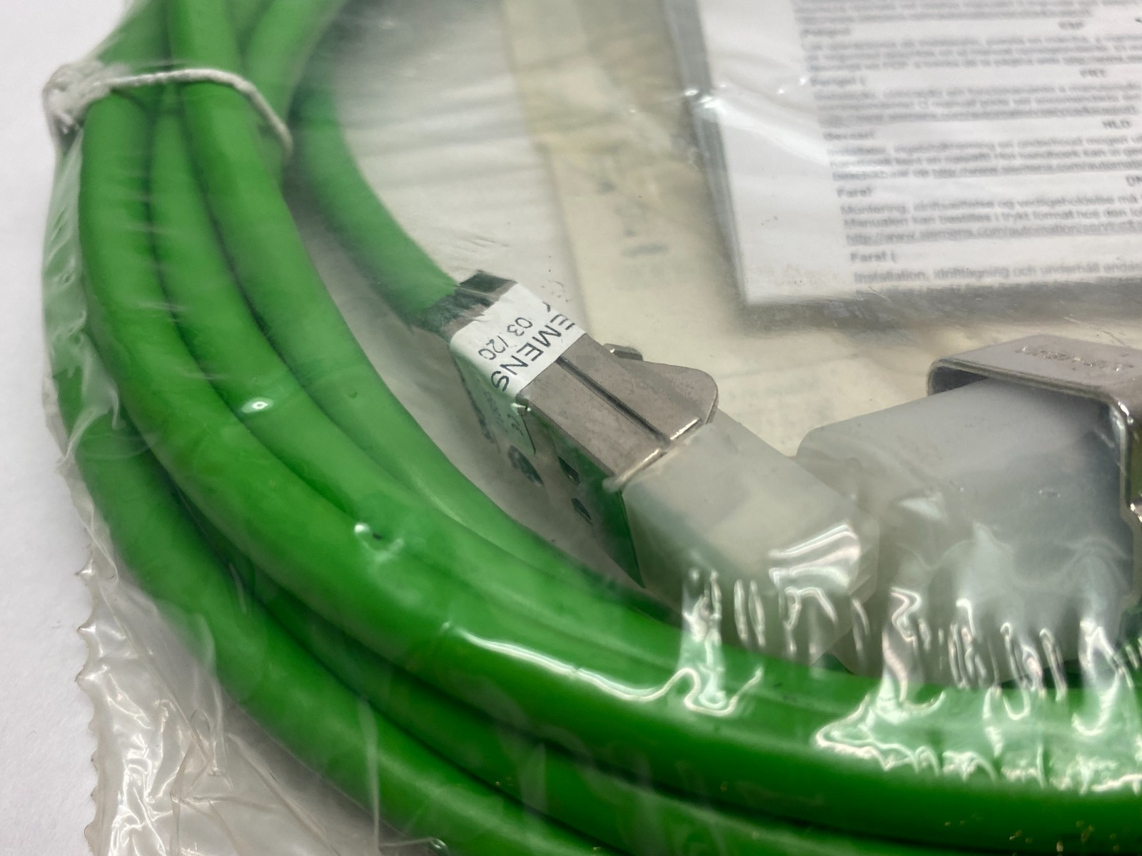 Siemens 6FX5002-2DC10-1AF0 MOTION-CONNECT 500 Signal Cable Assembly 5m Length - Maverick Industrial Sales