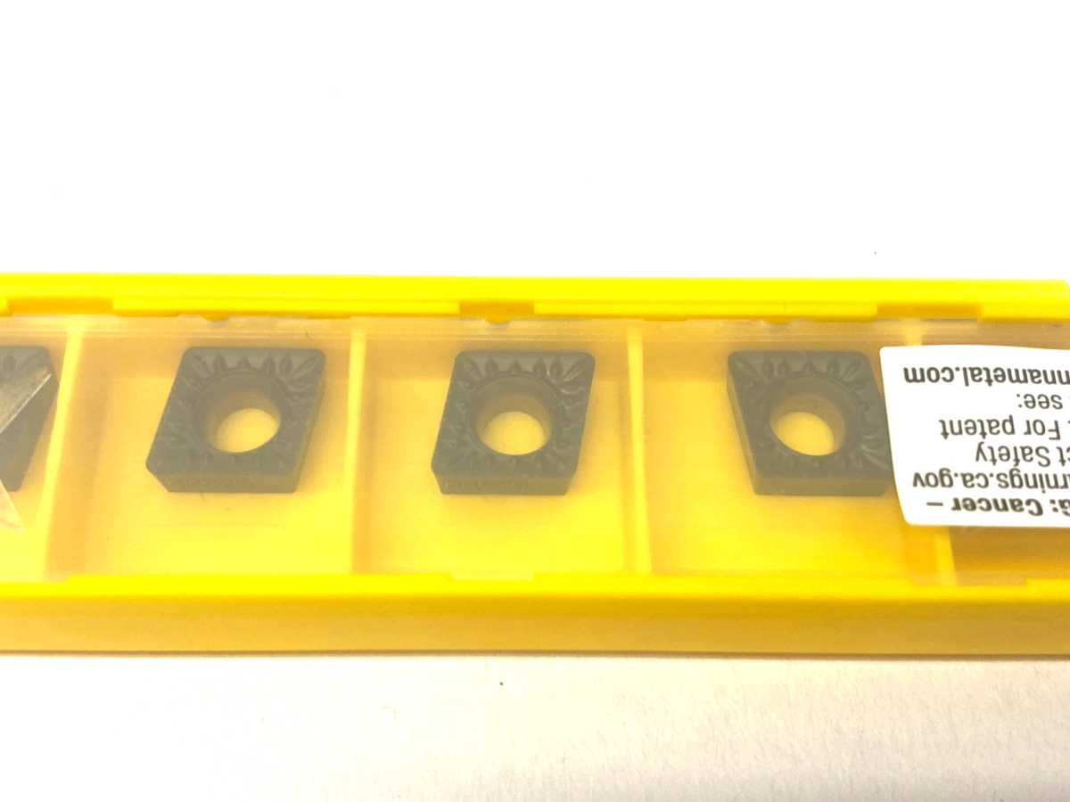 3744887 | Kennametal Screw-On CCMT-MP Positive Insert CCMT09T308MP PKG OF 5 - New - Maverick Industrial Sales