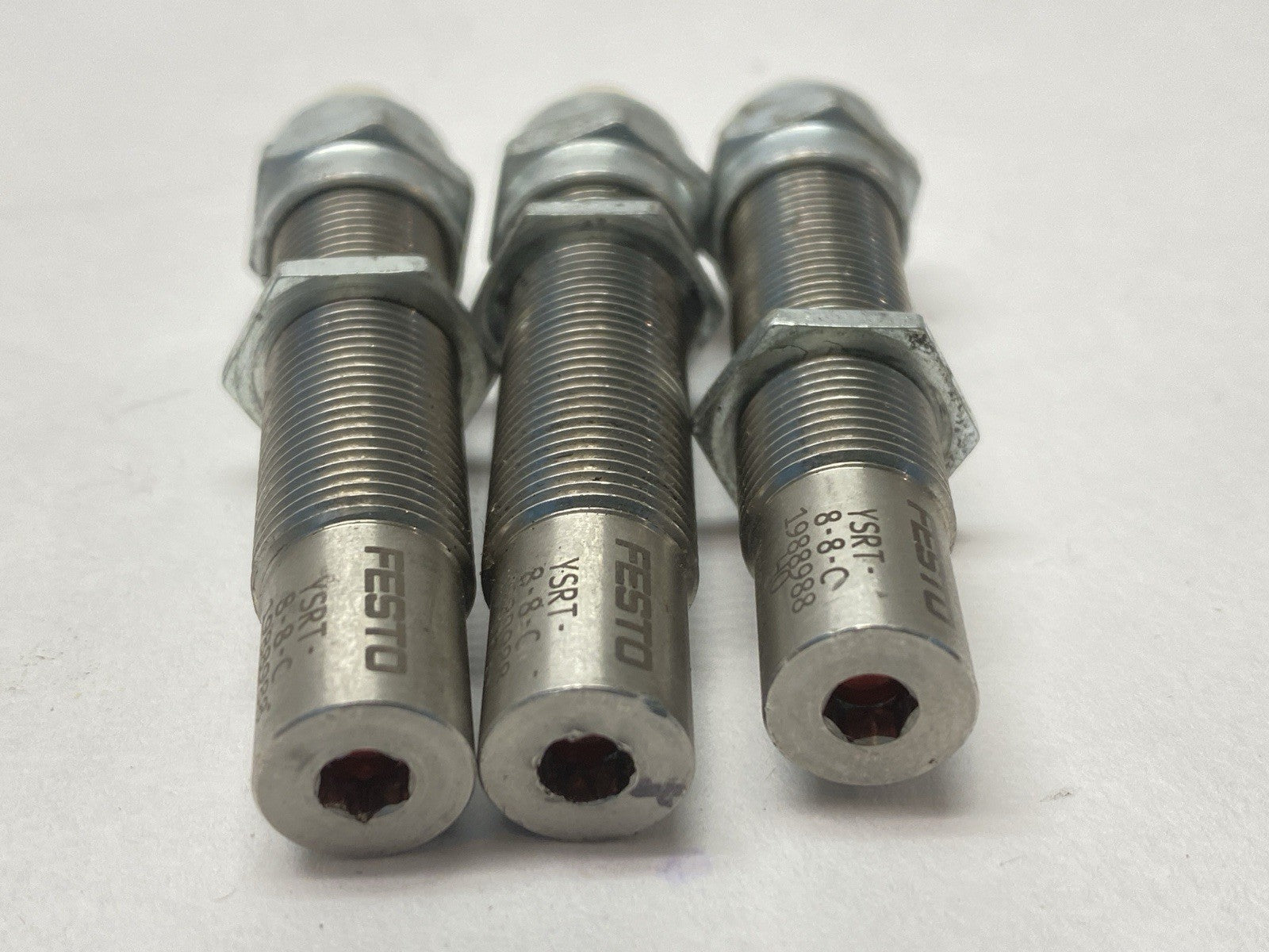 YSRT-8-8-C | Festo Shock Absorber 1988988 LOT OF 3 - Used - Maverick Industrial Sales
