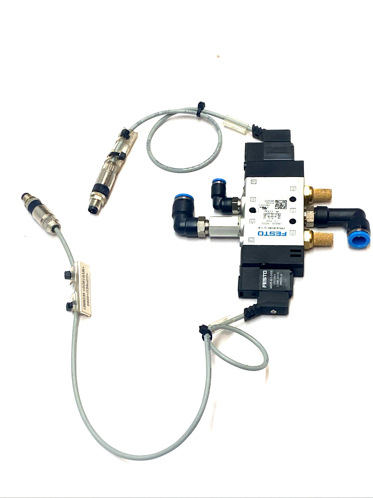 Festo CPE14-M1BH-5J-1/8 Valve w/ MSZE-B-3-24DC Coil Solenoid 24V DC Pneumatic - Maverick Industrial Sales