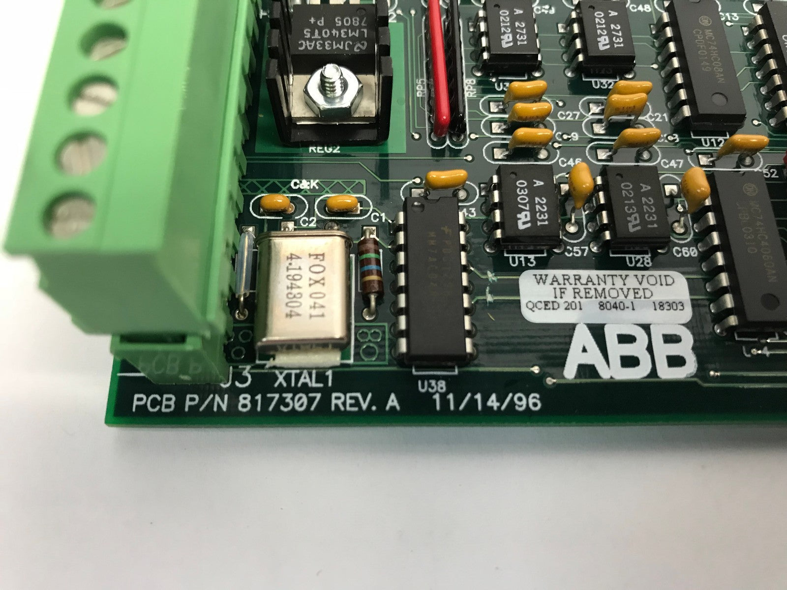 ABB Encoder Simulator Board 816-080 Rev. H 817307 Rev. A PCB Module - Maverick Industrial Sales
