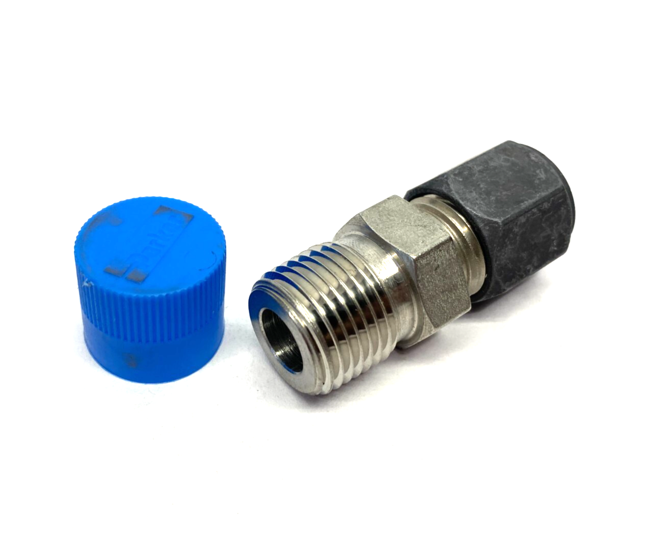Parker 8-8 FBZ-SS Single Ferrule CPI Compression Fitting 1/2" Tube 1/2" MNPT - Maverick Industrial Sales