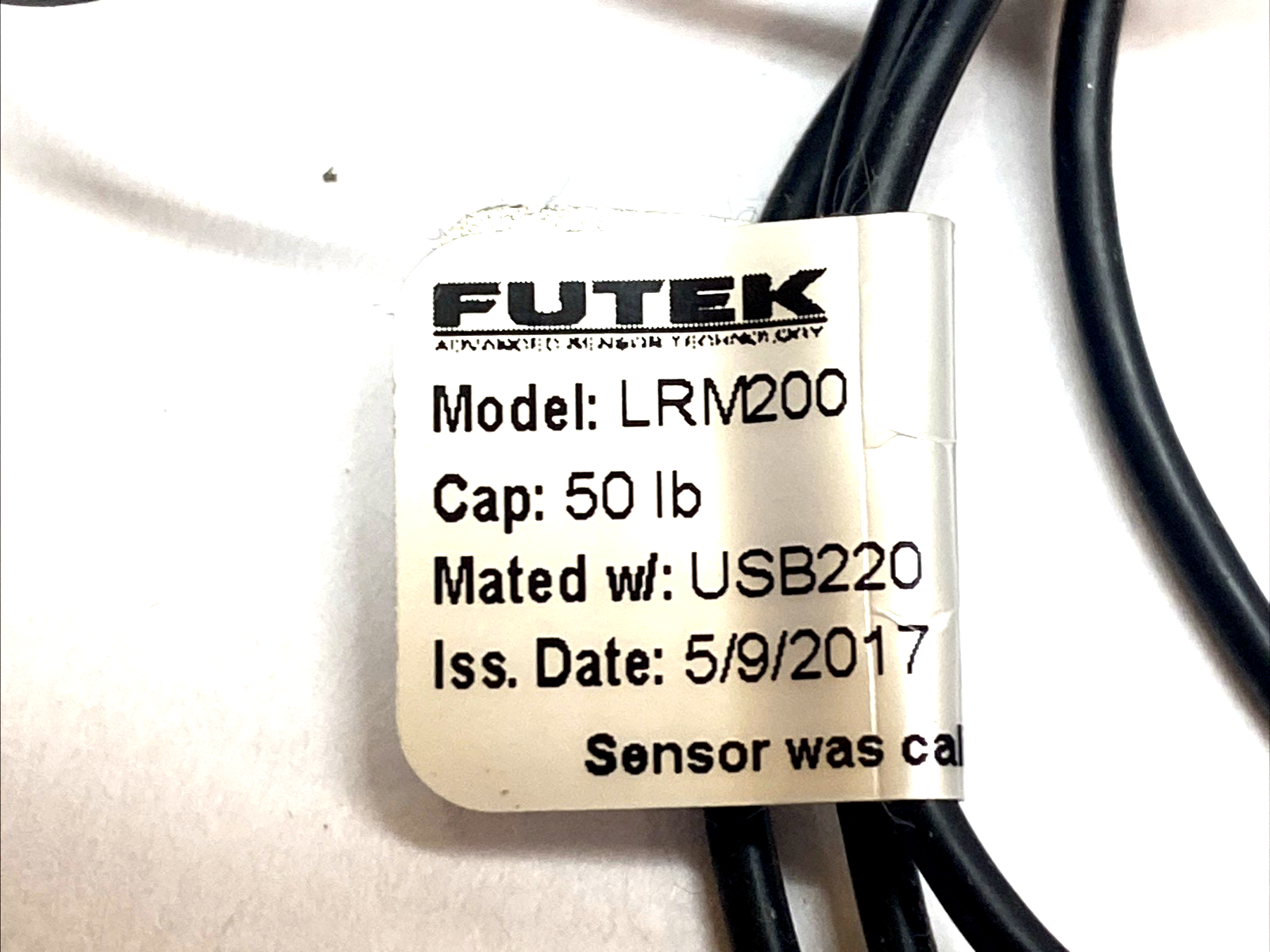 Futek LRM200 Miniature S-Beam Jr Load Cell Male Thread Tension/Compression - Maverick Industrial Sales