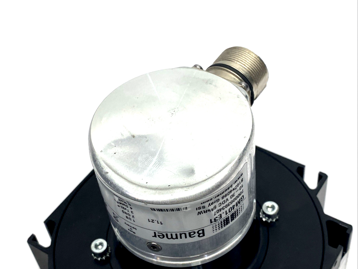 Seilzug 102691520 Baumer Cable Tension Encoder/Transducer GM401.E31 DENTED - Maverick Industrial Sales