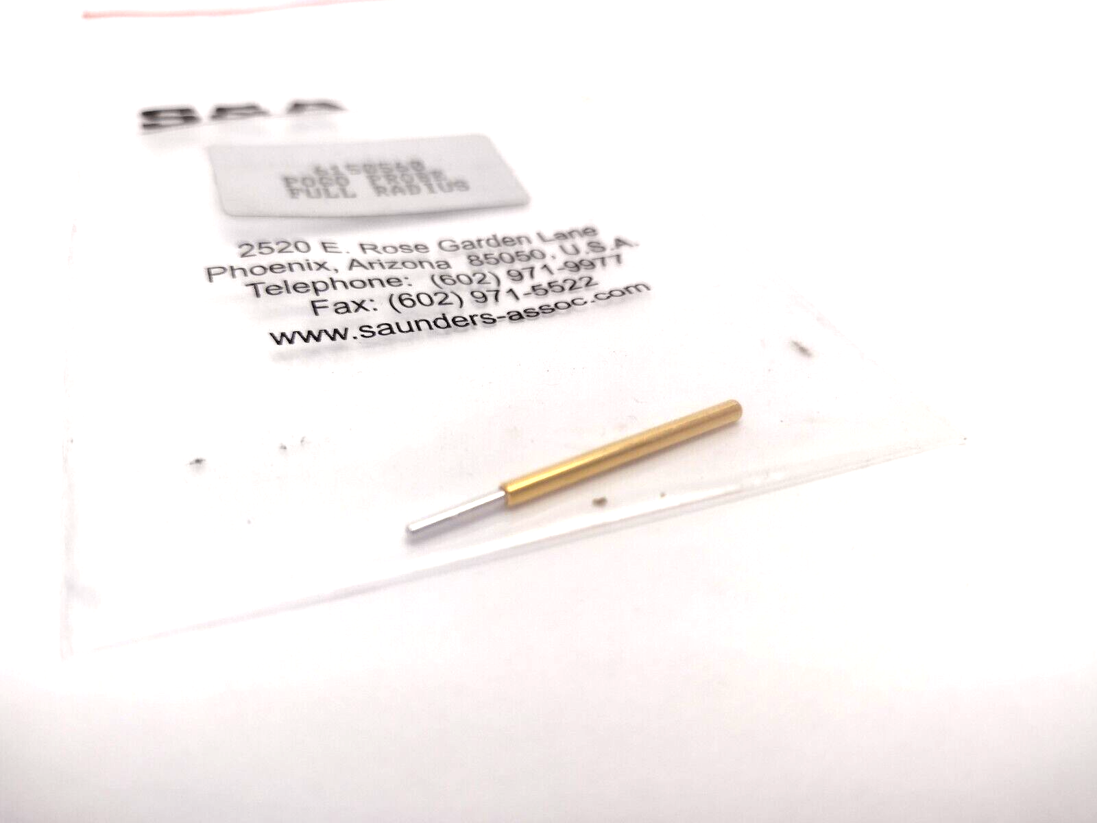 Saunders and Associates 6150560 POGO Probe Full Radius - Maverick Industrial Sales