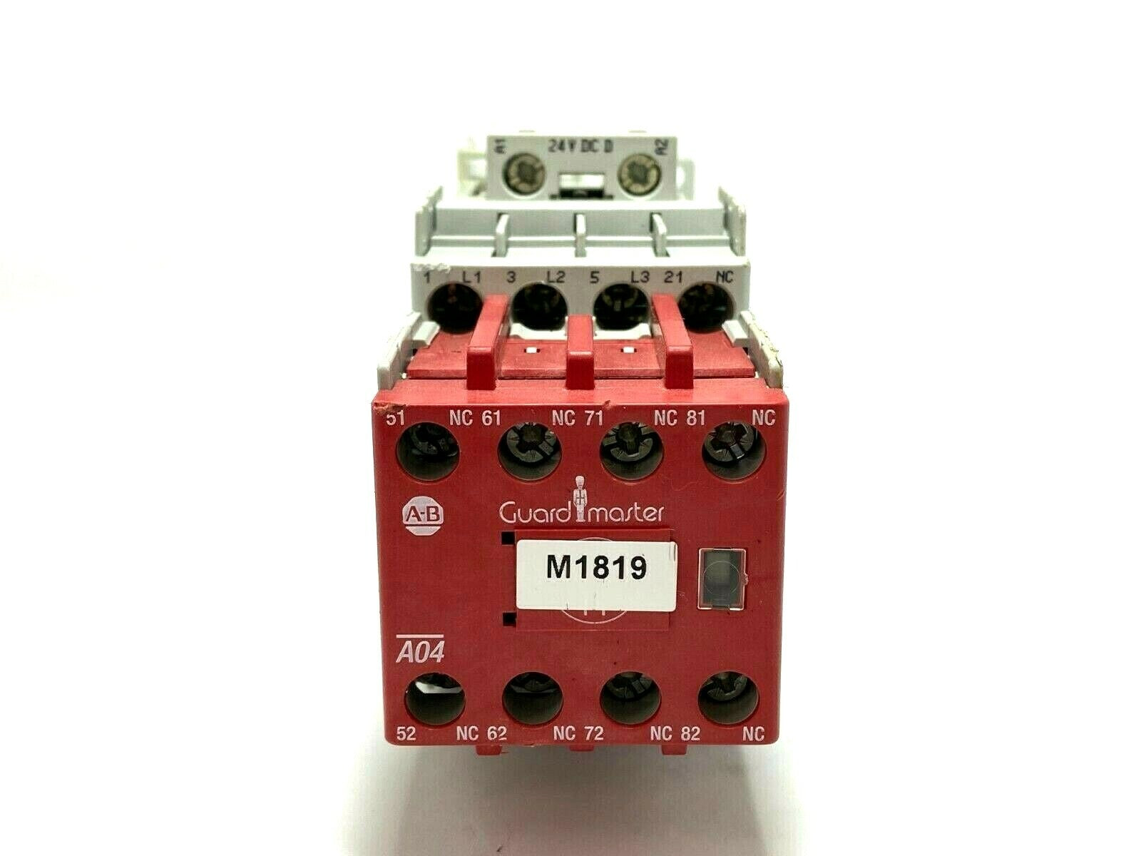 100S-C09DJ05C | Allen Bradley Safety Contactor 9A 24V DC With Integrated Diode - Used - Maverick Industrial Sales