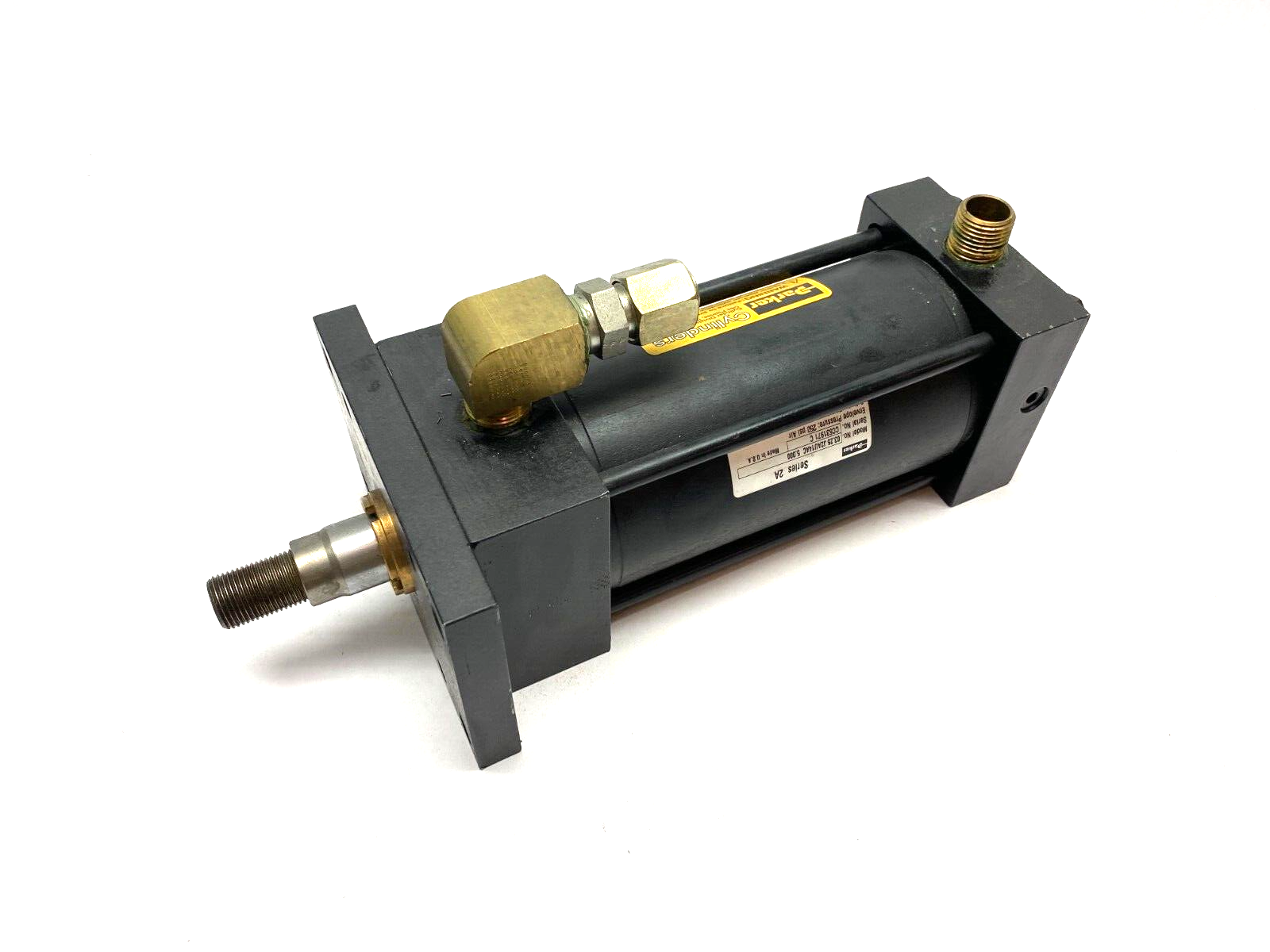 Parker 03.25 J2AU14AC Series 2A Heavy Duty Pneumatic Cylinder 250psi - Maverick Industrial Sales