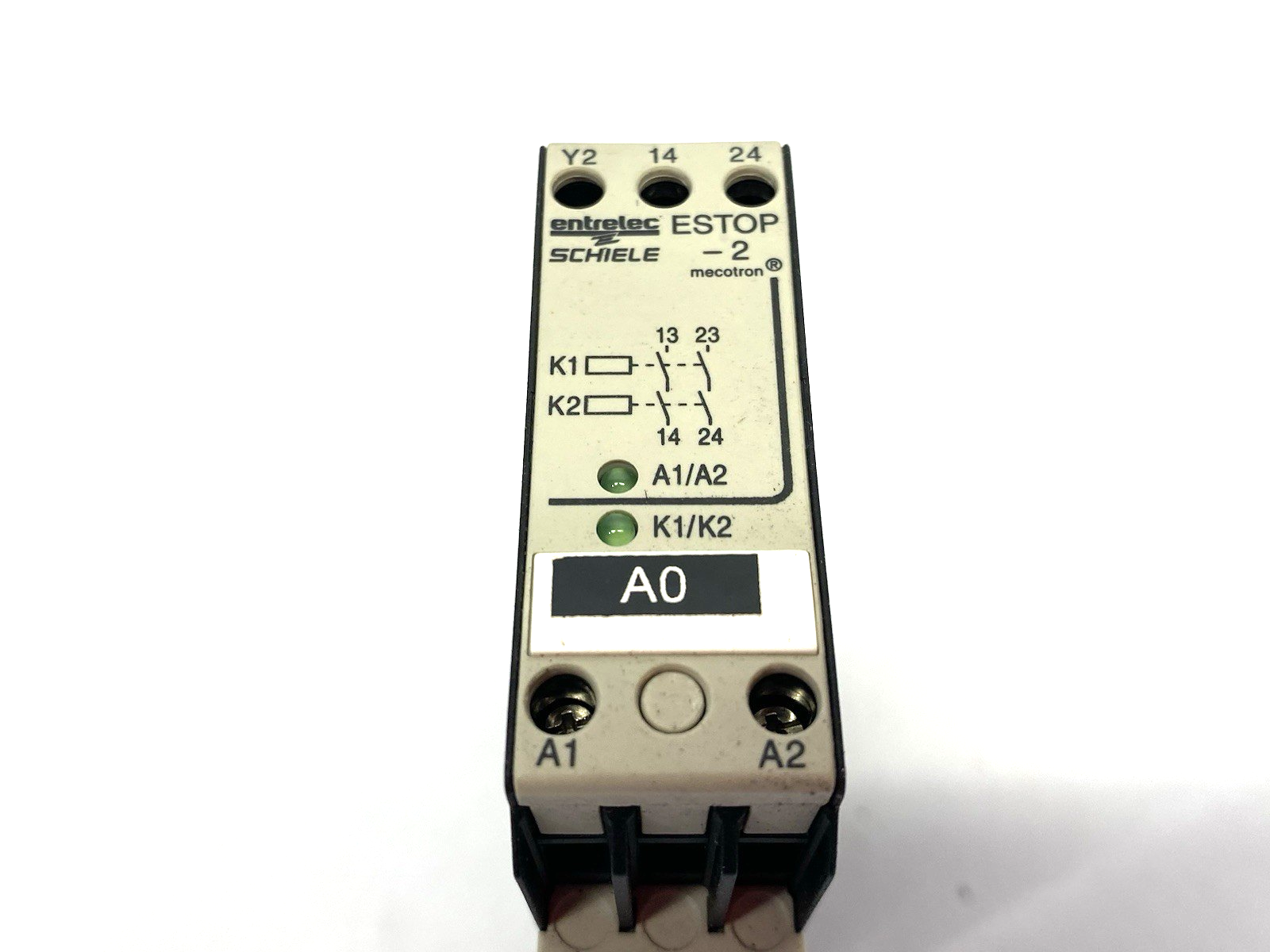 Schiele Entrelec 2.450.800.00 mecotron® Safety Relay ESTOP-2 - Maverick Industrial Sales