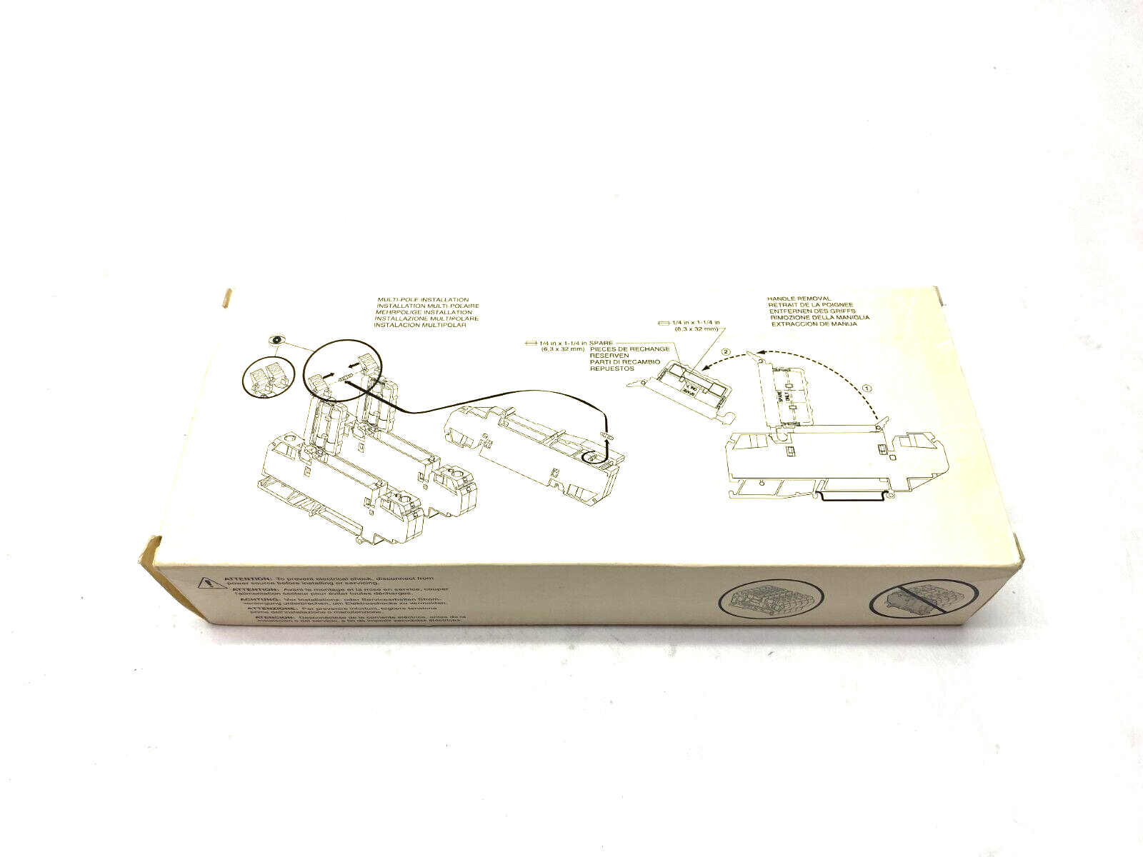 Allen Bradley 1492-RAFB4 Ser. A Fuse Holding Terminal Block Black BOX OF 25 - Maverick Industrial Sales