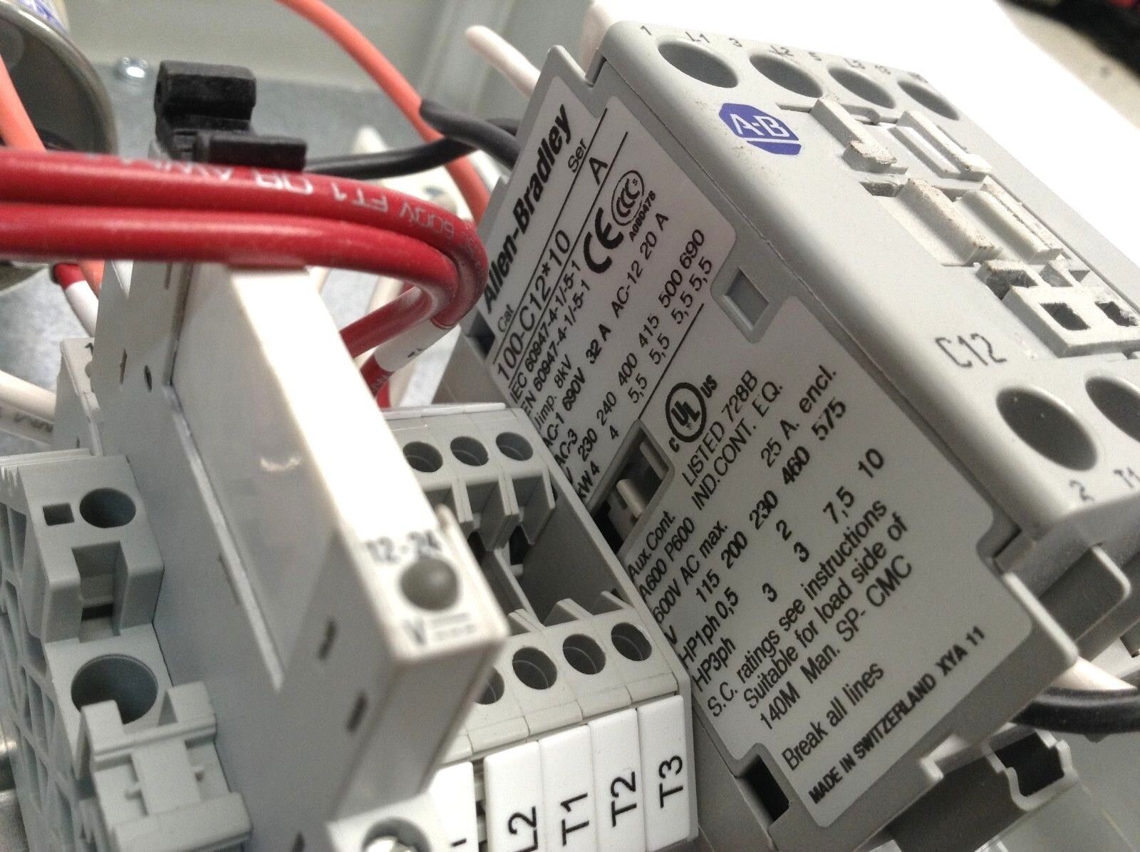 Martin Eng. Motor Overcurrent Protection Unit, Hoffman Q251810ABE, AB 100-C12*10 - Maverick Industrial Sales