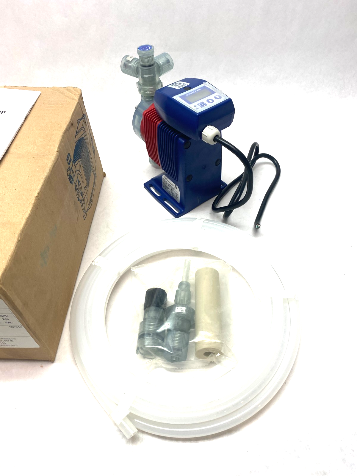 Walchem EZC36D1-VE EZ Series Electronic Metering Pump 6.3GPH 150psi Max - Maverick Industrial Sales