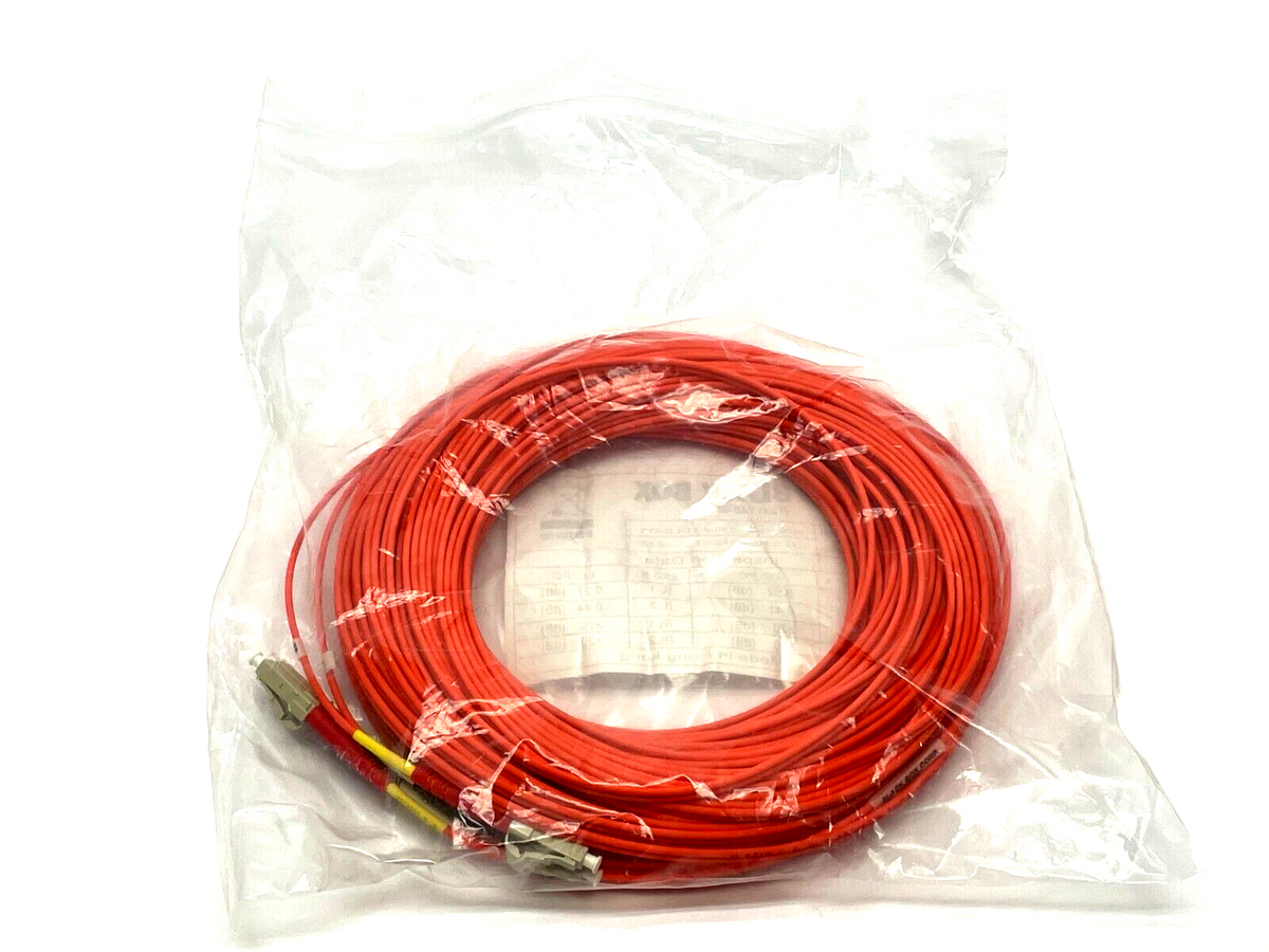Black Box FOCMP62-030M-LCLC-OR Fiber Optic Cable 30m Length - Maverick Industrial Sales