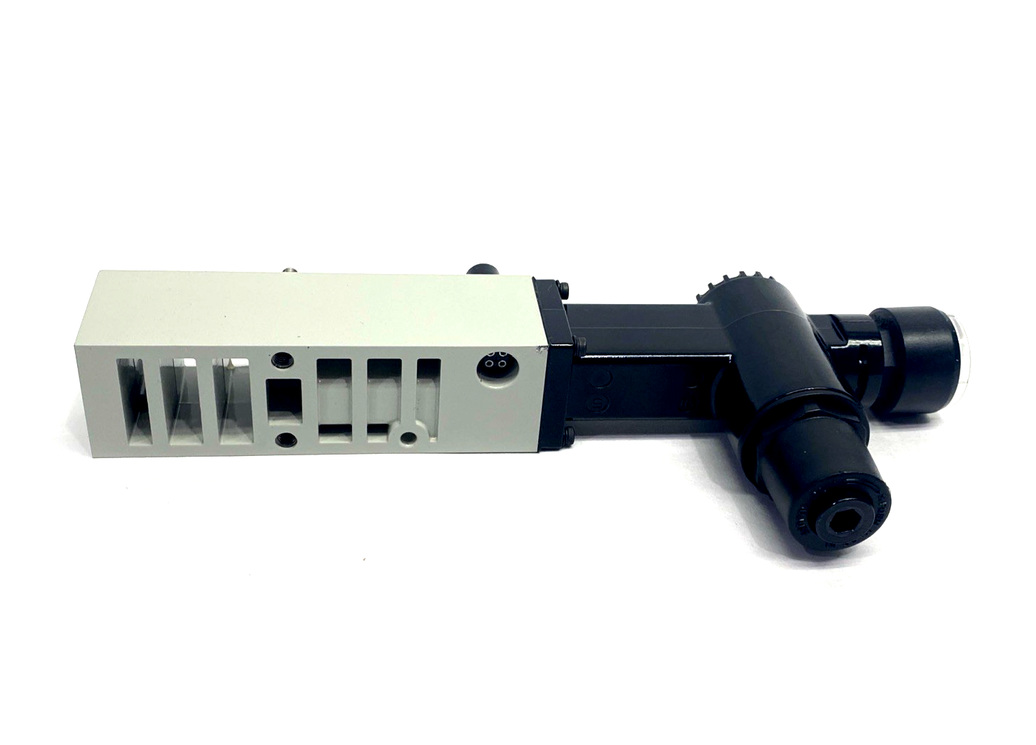 122RS100J000000 | Numatics Pneumatic Manifold Sandwich Regulator 10-130 PSI - New – Open box - Maverick Industrial Sales