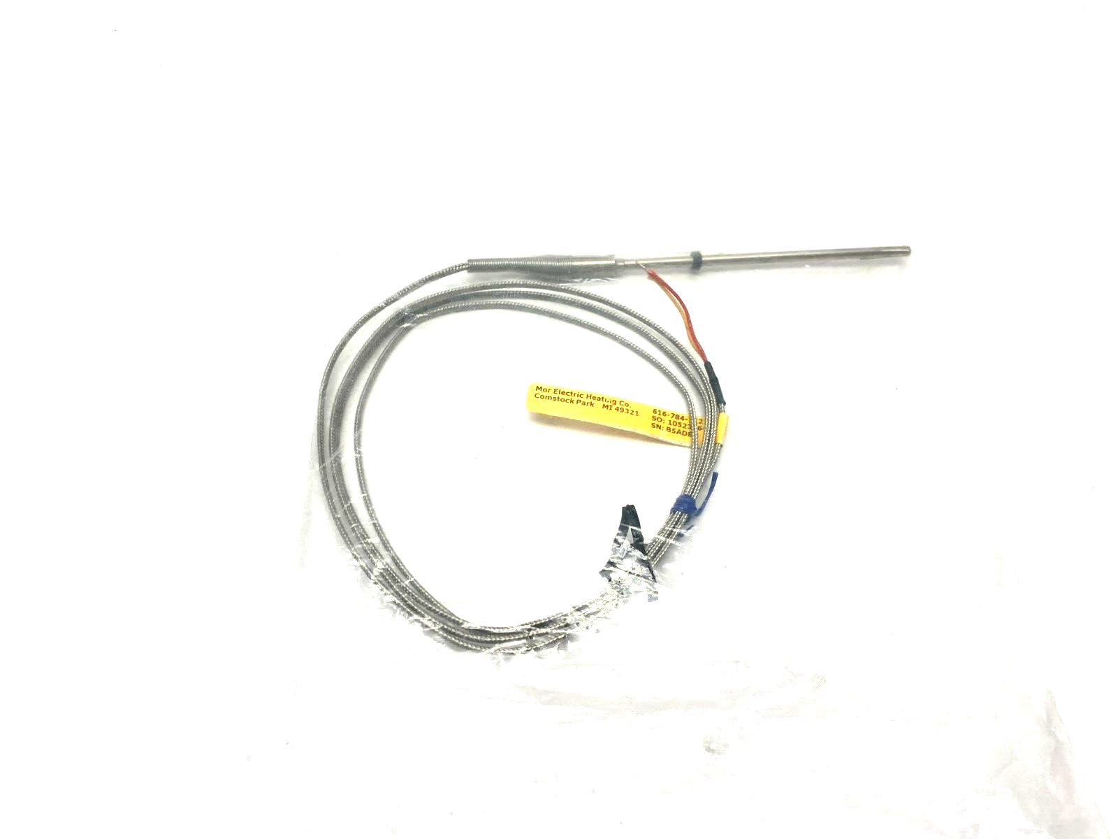 Mor Electric Heating K38U-005-05A-15-F1B072-2 Temperature Thermocouple Probe - Maverick Industrial Sales