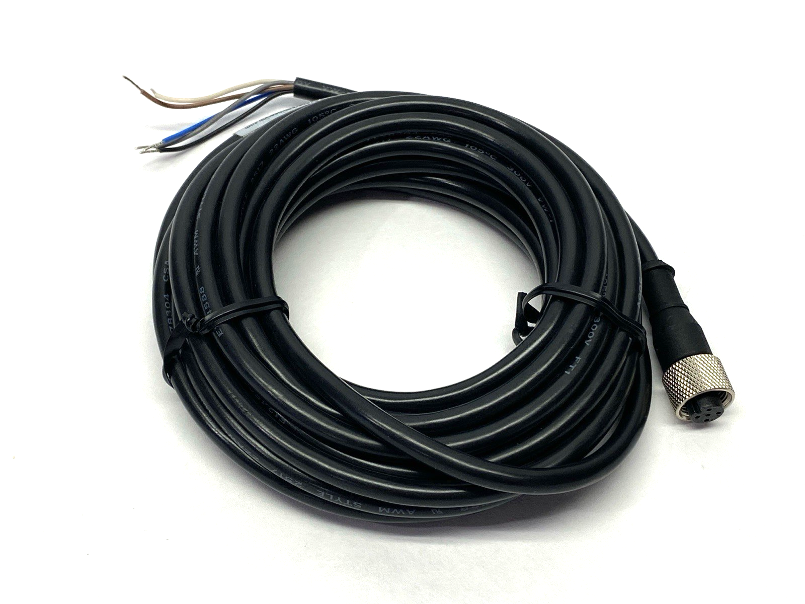 Banner MQDC1-515 Single-Ended Cable Female M12 Connector 5-Pin 5m 47812 - Maverick Industrial Sales