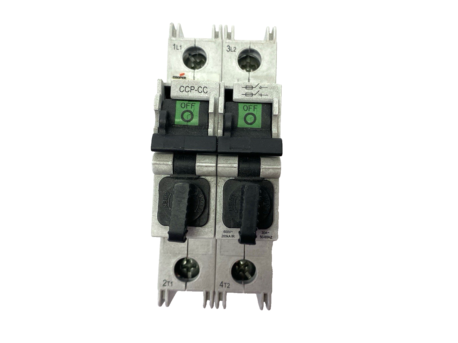 CCP2-3-30CC | Cooper Bussmann Fusible Disconnect 2-Pole 30A 600VAC - Used - Maverick Industrial Sales