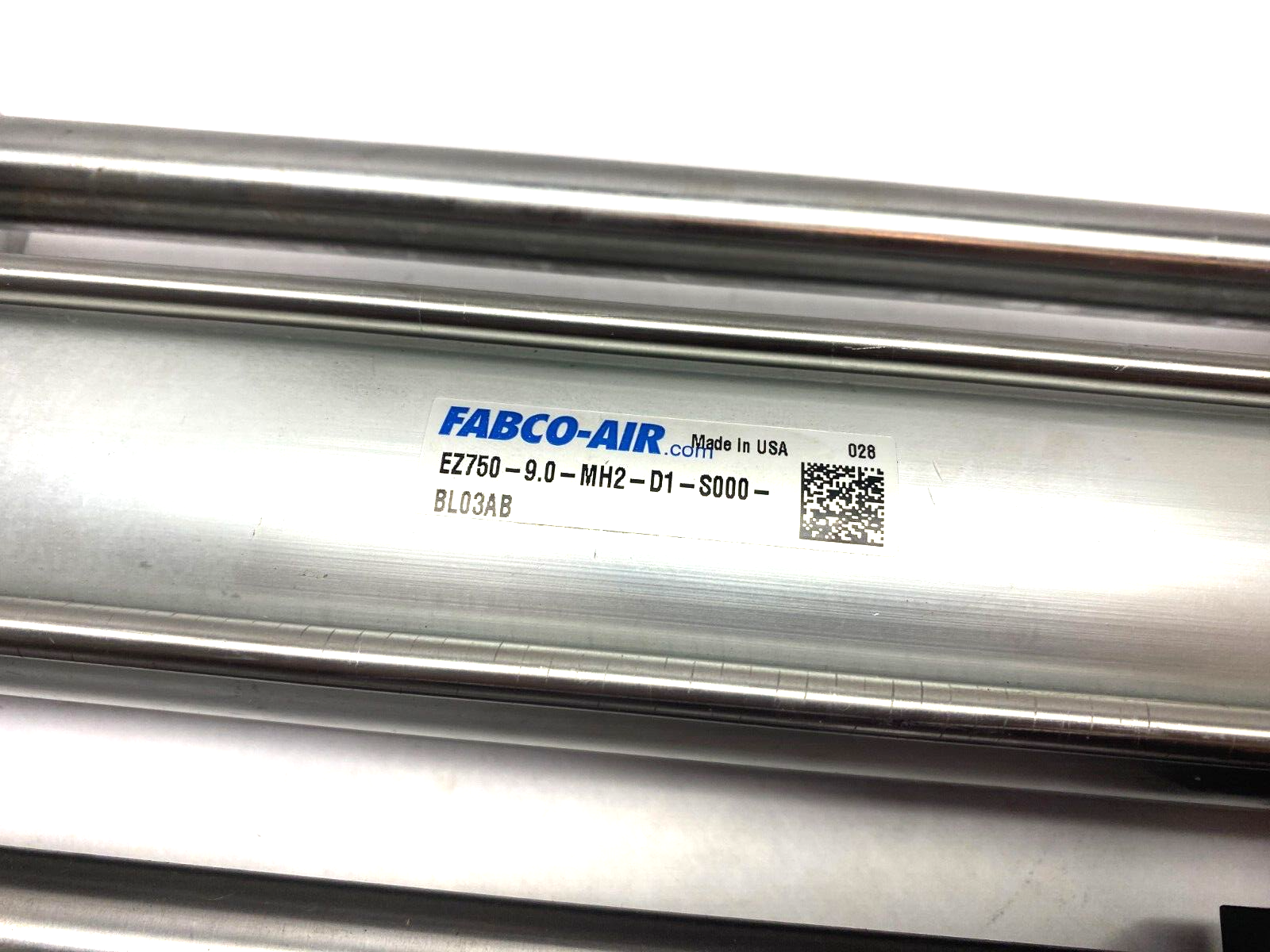 Fabco-Air EZ750-9.0-MH2-D1-S000-BL03AB Pneumatic Linear Guided Actuator Slide - Maverick Industrial Sales